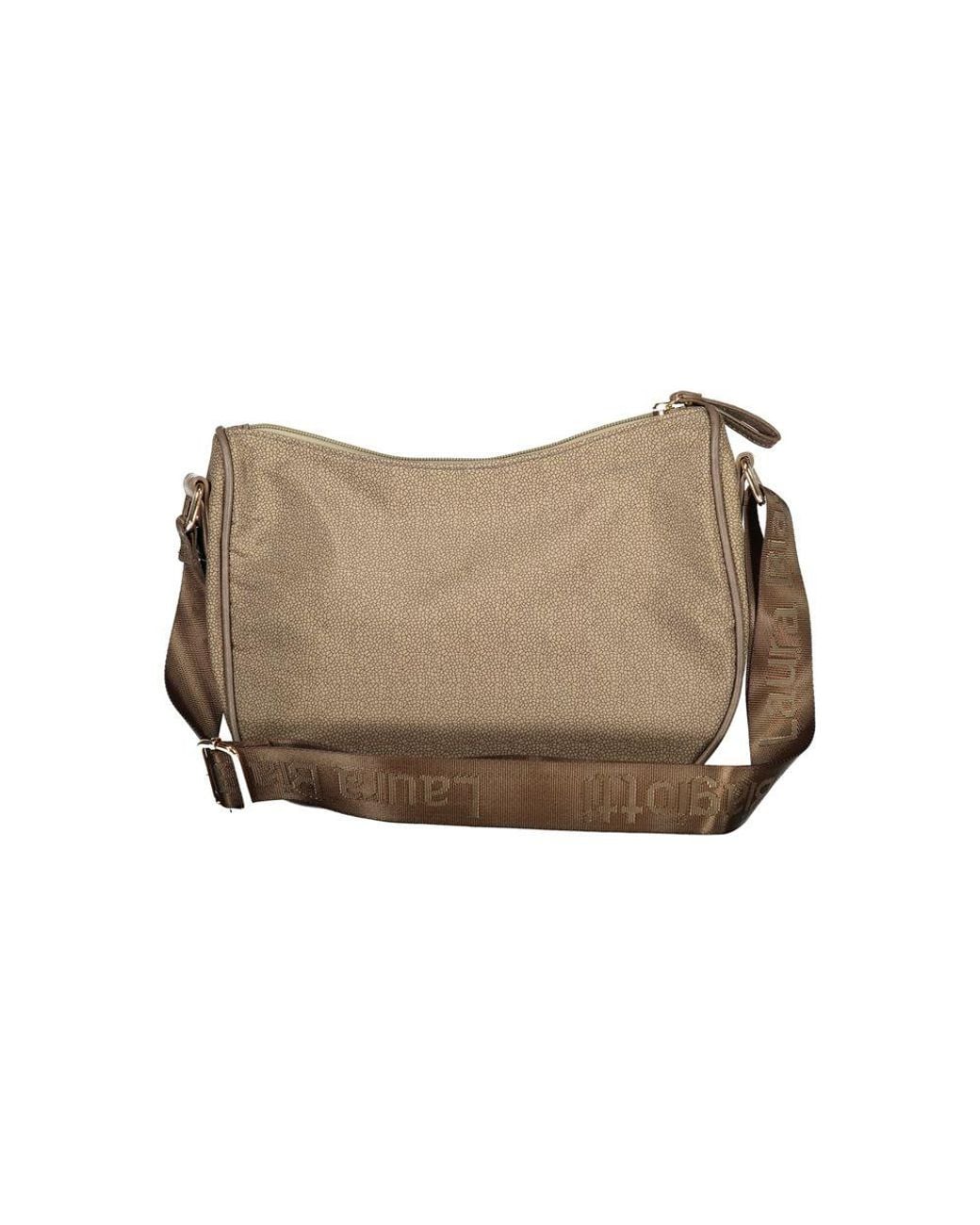 Laura Biagiotti Natural Beige Polyester 's Shoulder Bag