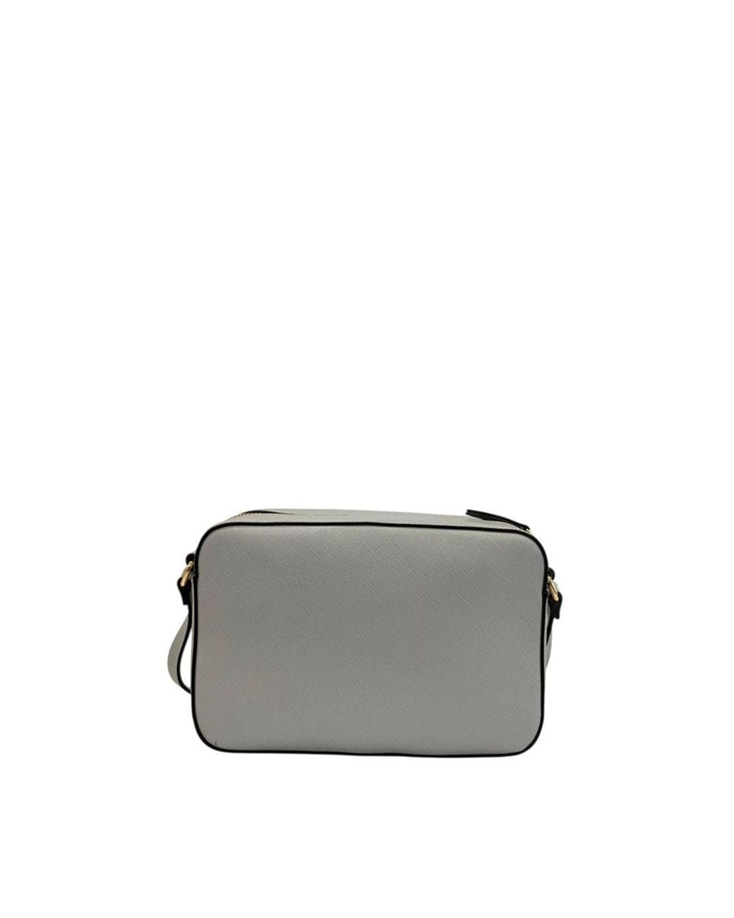 Twinset Gray Blue Pu Crossbody Bag