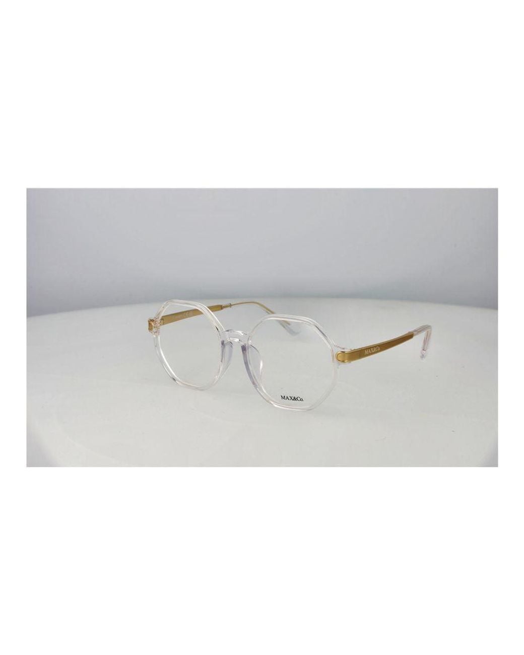 MAX&Co. Gray Transparent Acetate Glasses (frames)
