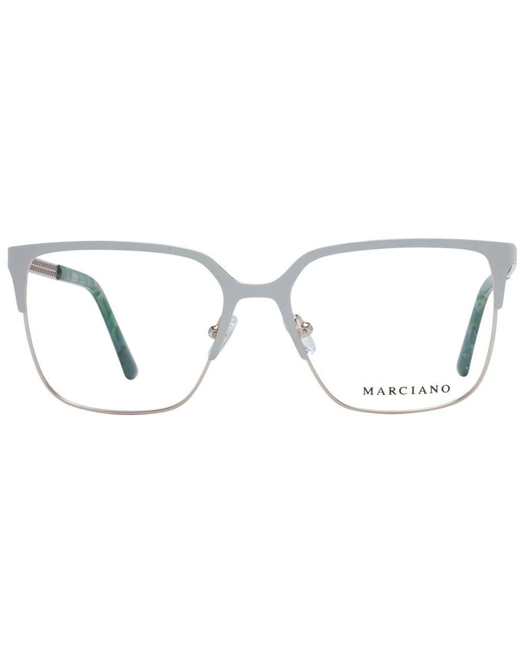 MARCIANO BY GUESS Metallic Beige Metal Glasses (frames) for men