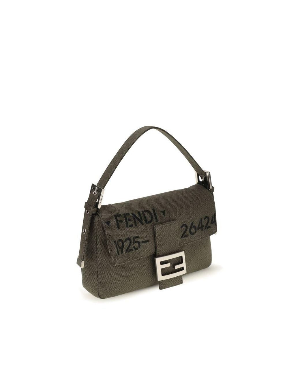 Fendi Multicolor Bicolor Polyester Shoulder Bag