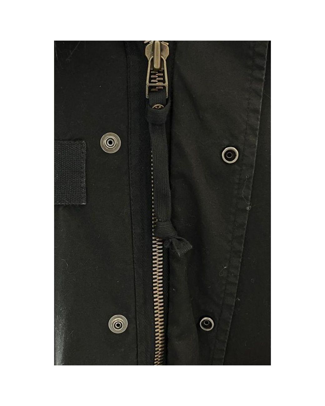 MR & MRS Black Cotton Jacket