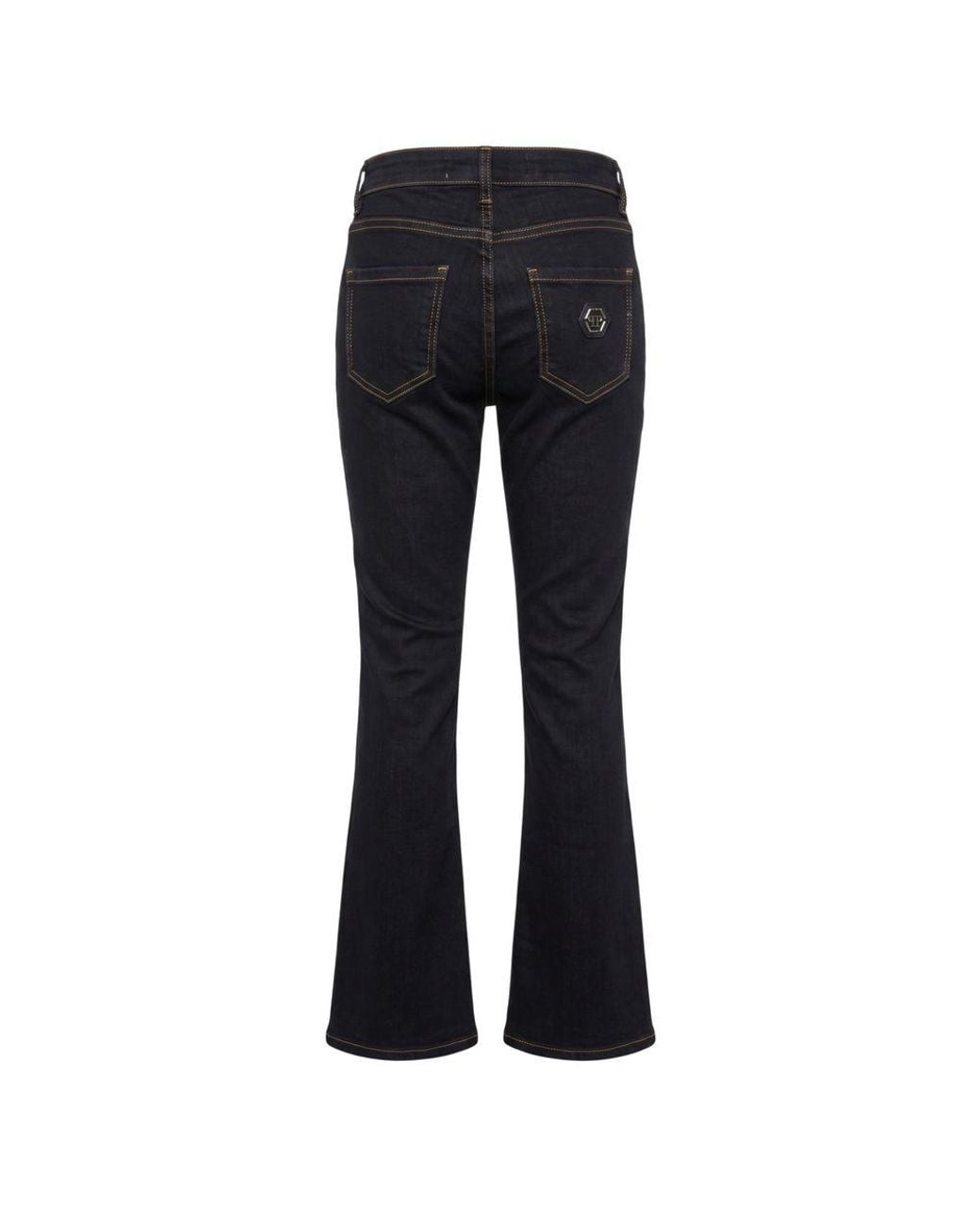 Philipp Plein Blue Cotton Jeans
