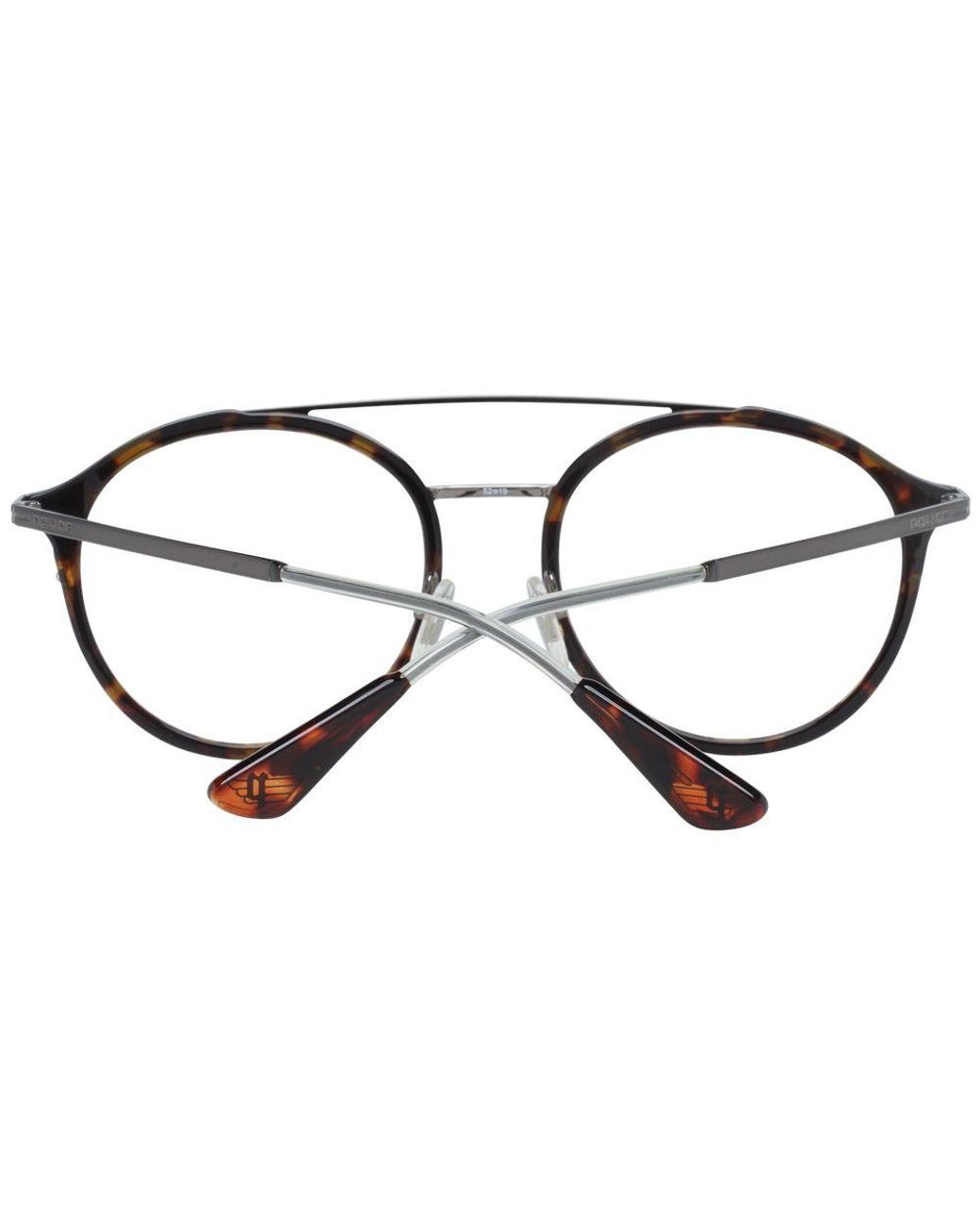Police Brown Metal & Plastic Glasses (Frames) for men