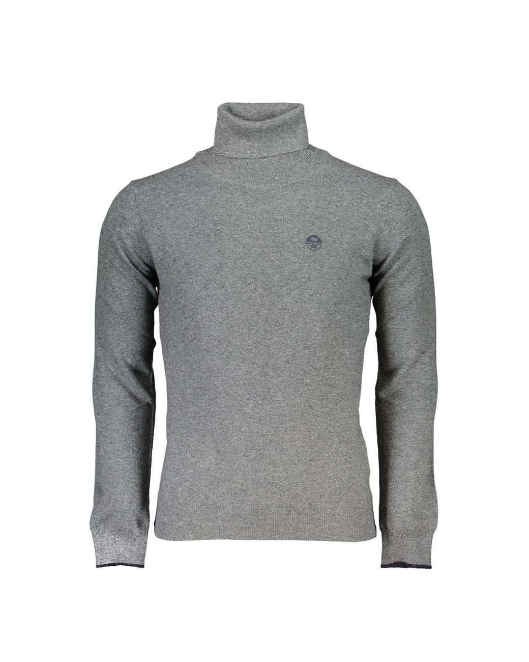 North Sails Gray Fabric Shirt for men
