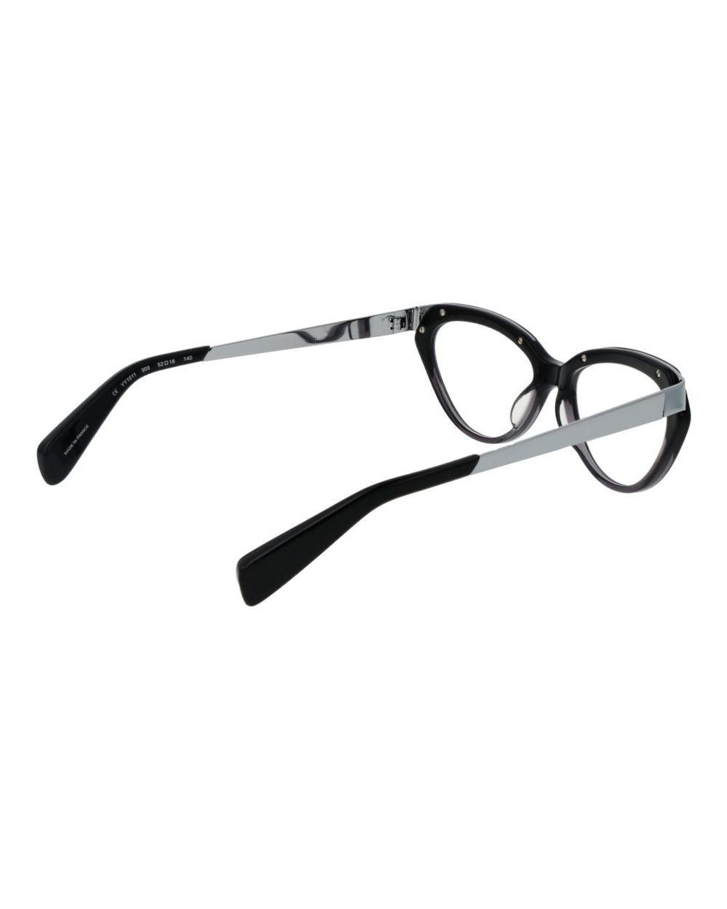 Yohji Yamamoto Black Acetate Glasses (Frames)