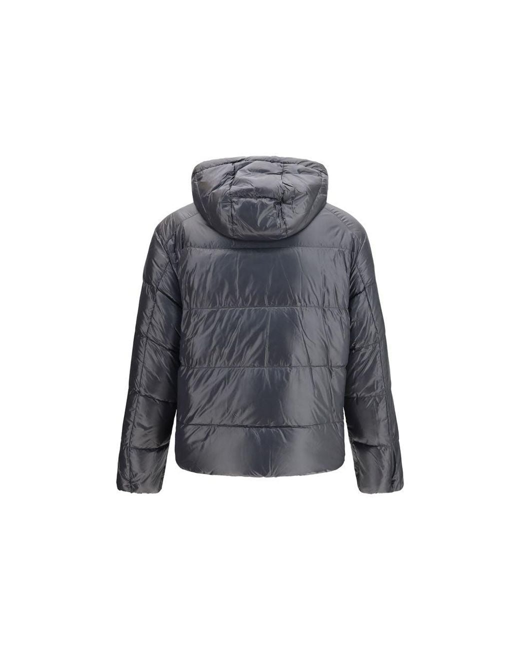 Moose Knuckles Gray Nylon Shell Jacket for men