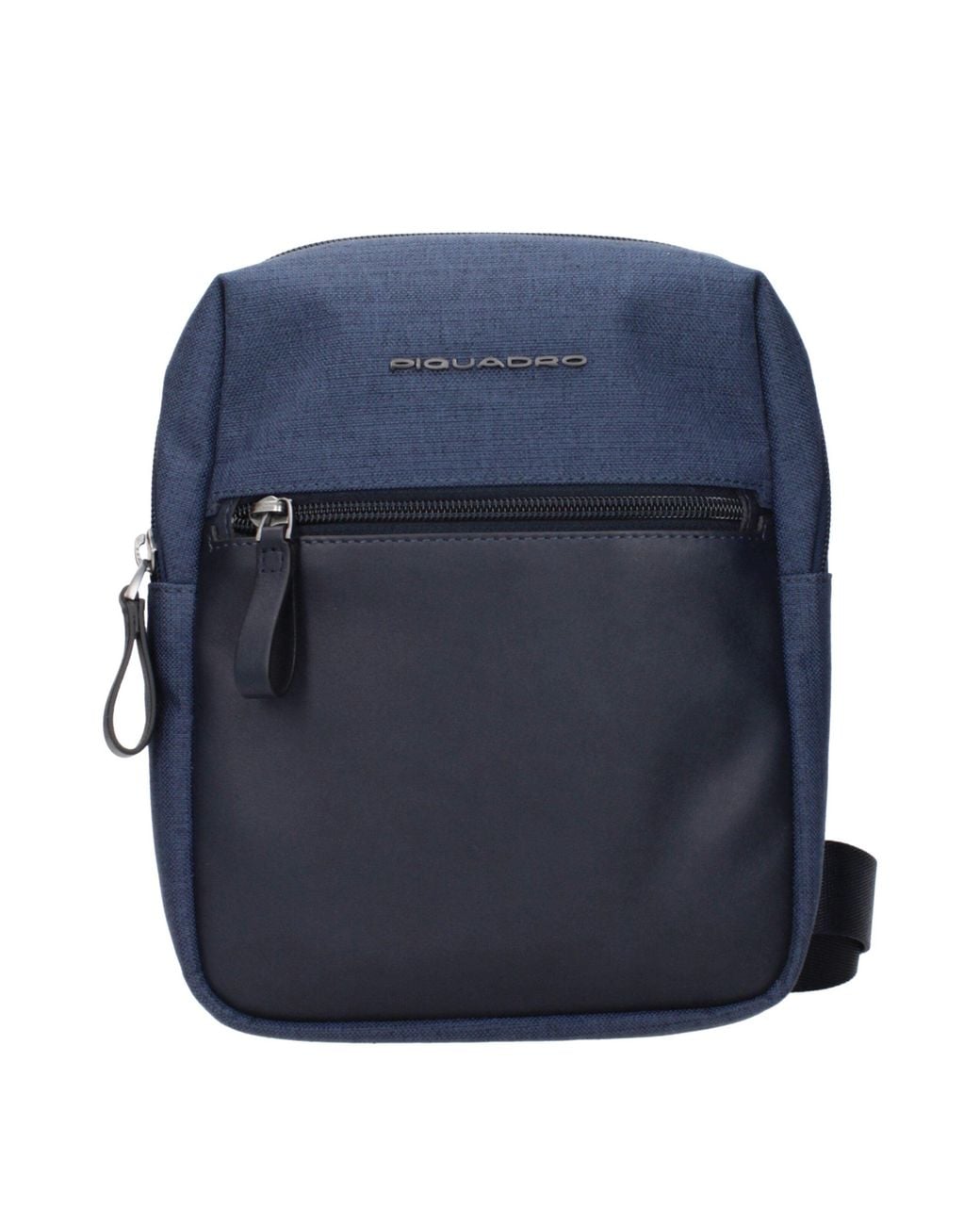 Piquadro Blue Fabric Crossbody Bags