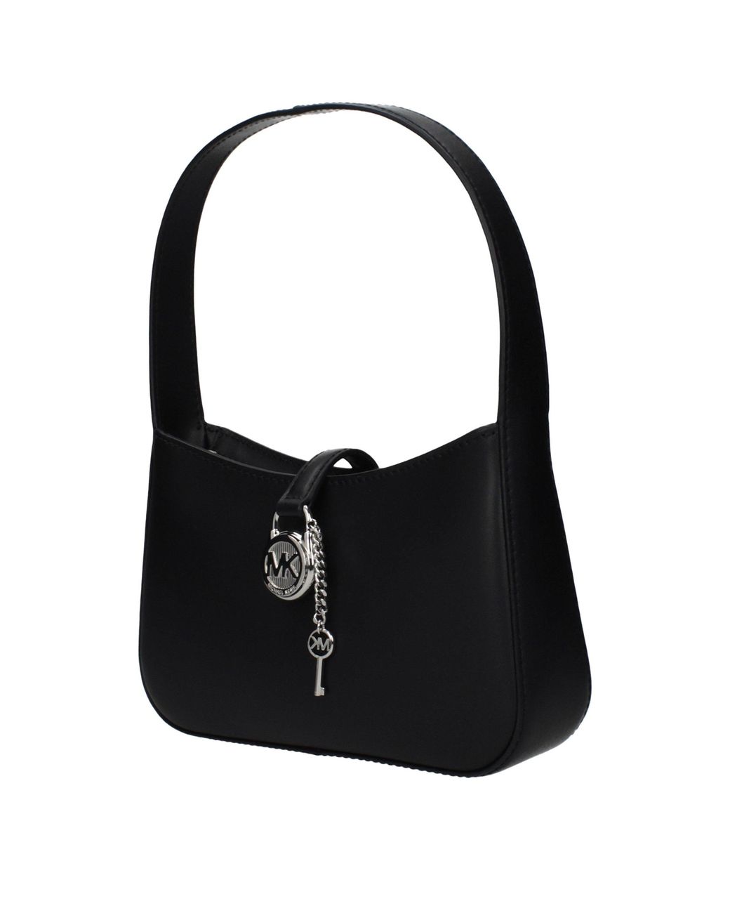 Michael Kors Black Lyra Leather Handbag