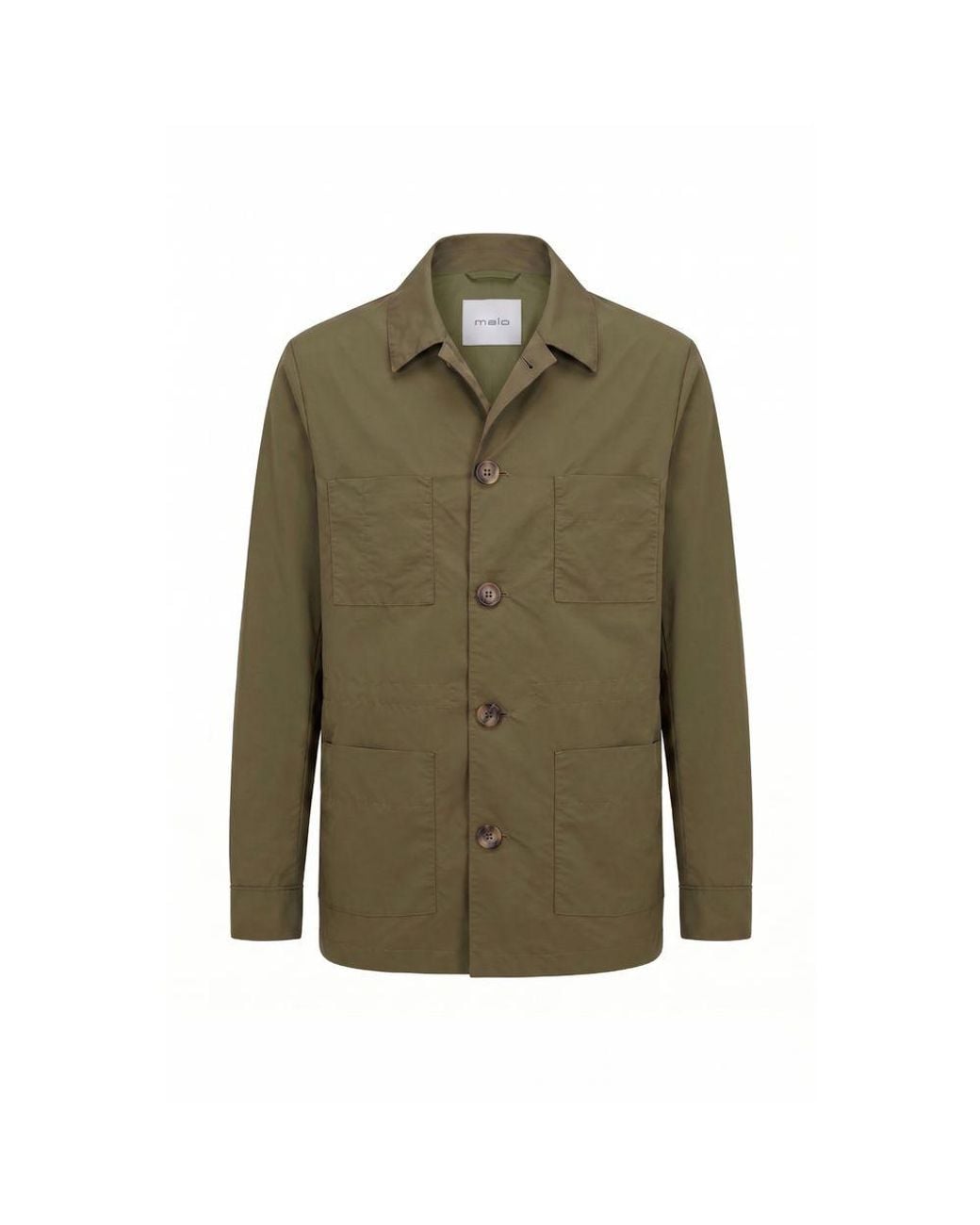 Malo Green Nylon Men Jacket for men