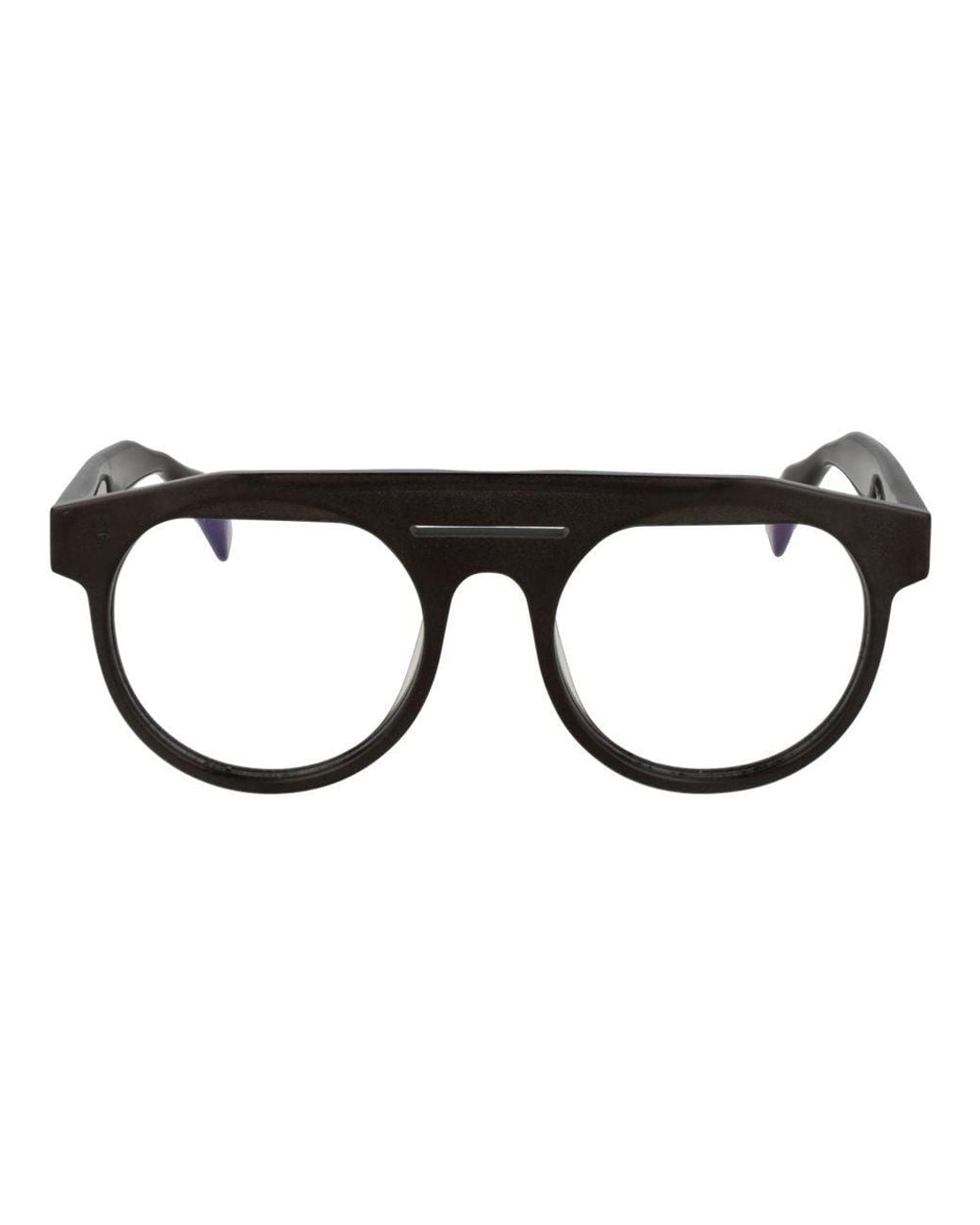 Yohji Yamamoto Black Plastic Glasses (Frames) for men