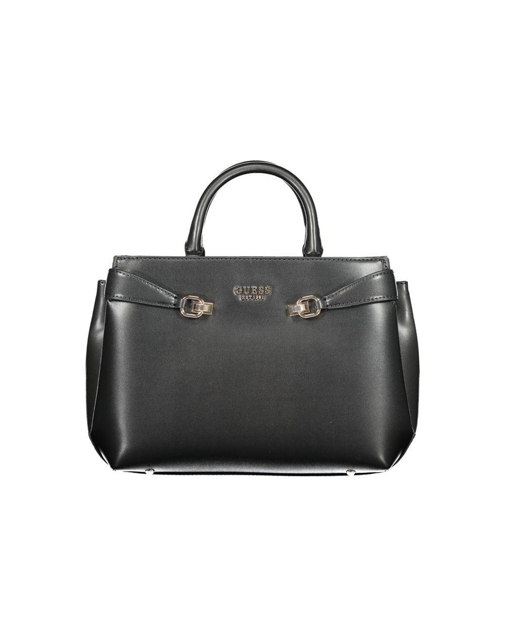 Guess Black Polyurethane 's Handbag