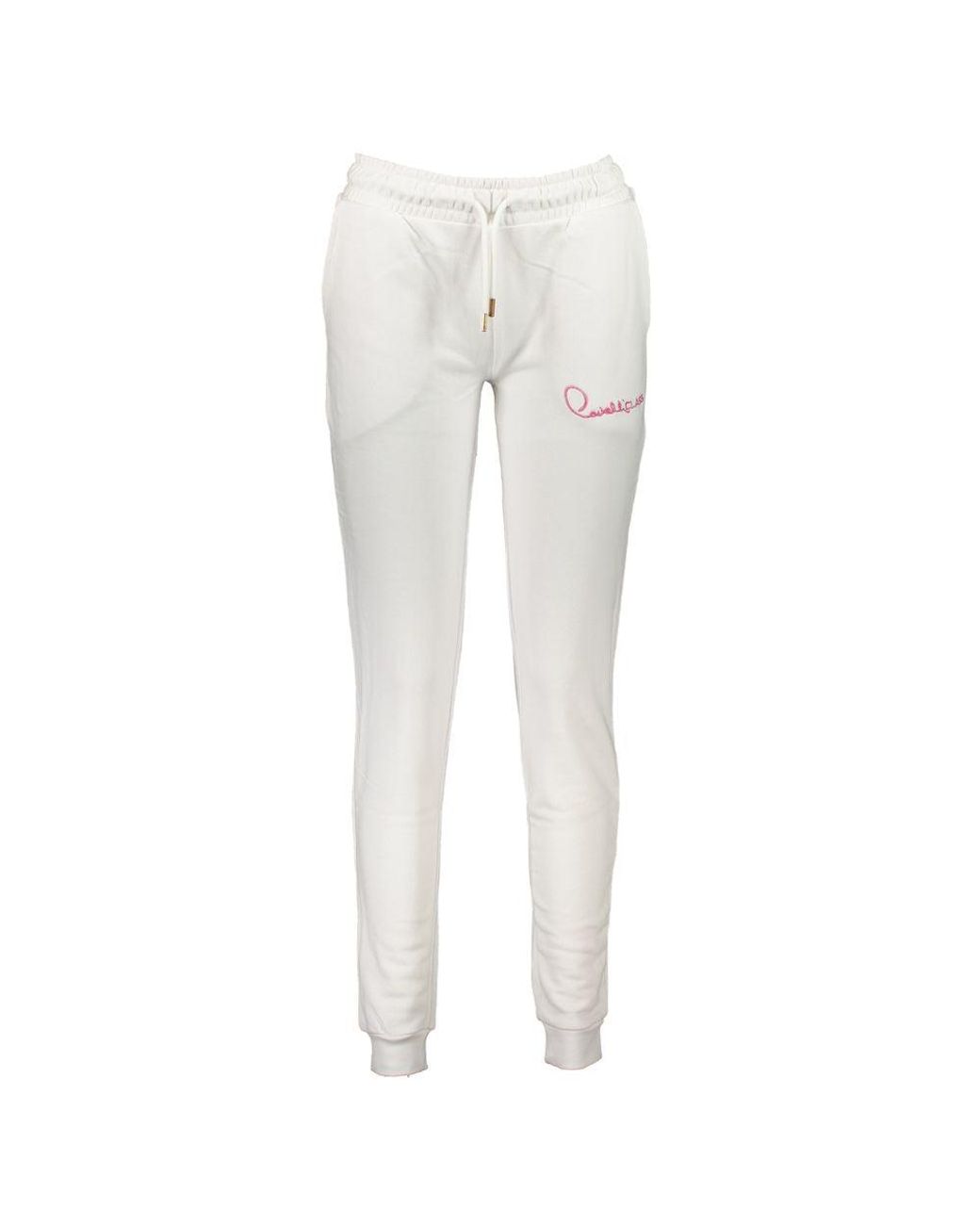 Roberto Cavalli White Cotton 's Sweatpant