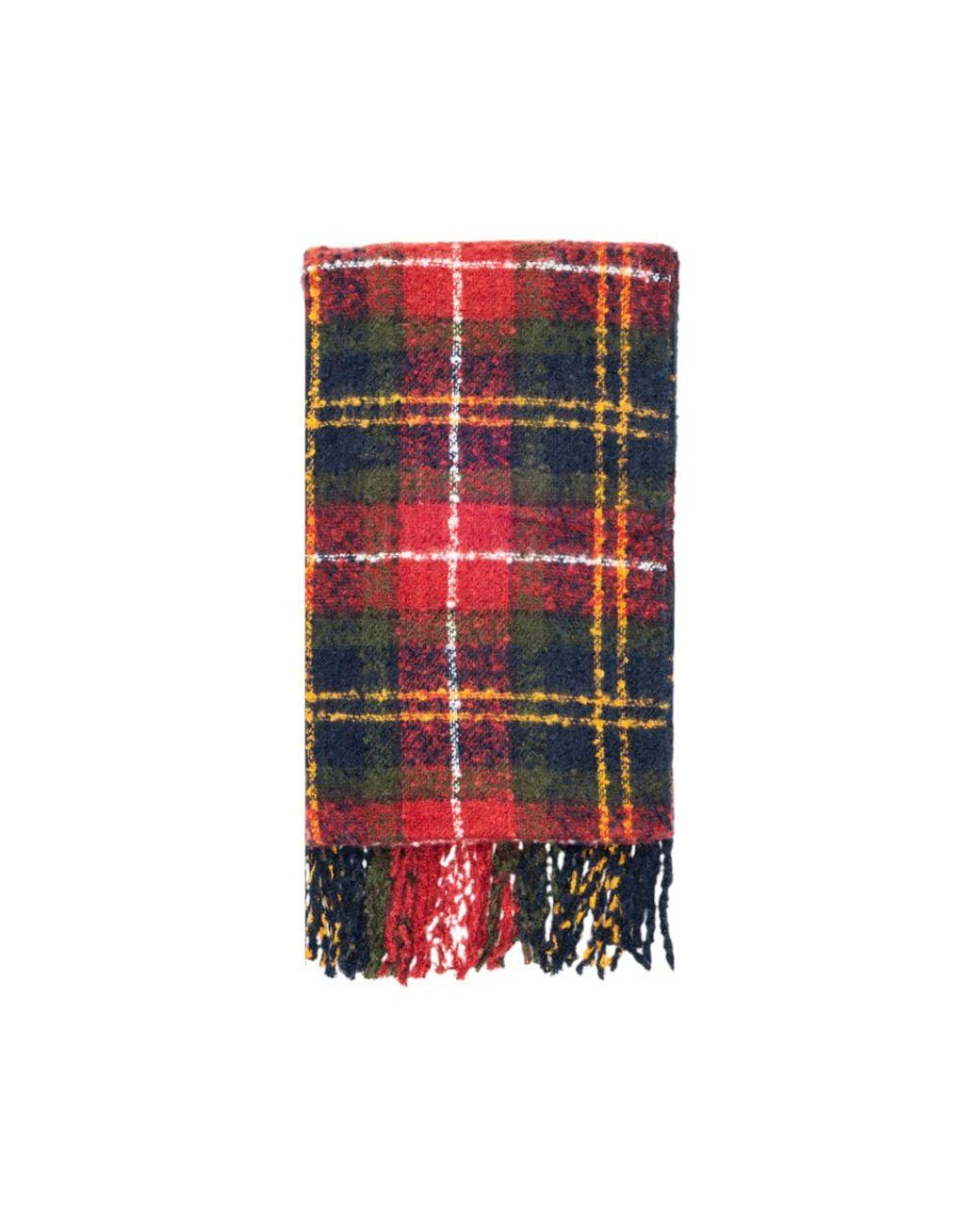 Barbour Bordeaux Polyester Scarf in Red | Lyst UK display picture 3