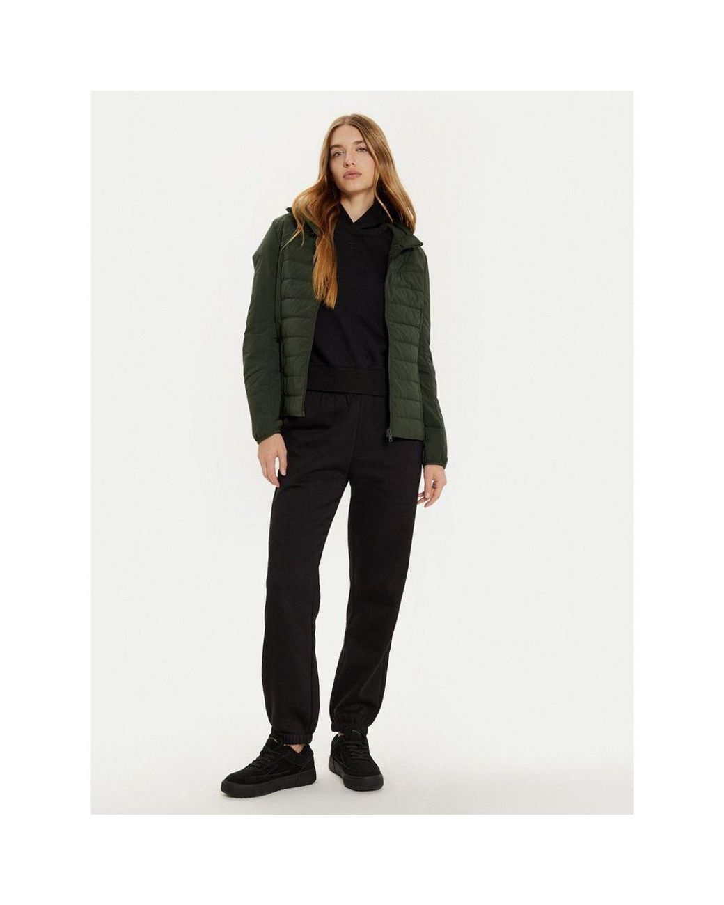 Champion Green Army Polyester Parka
