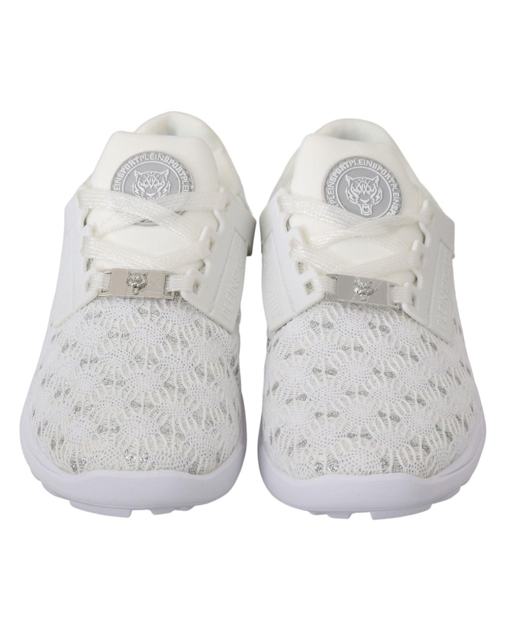 Philipp Plein Black Polyester Casual Sneakers Shoes