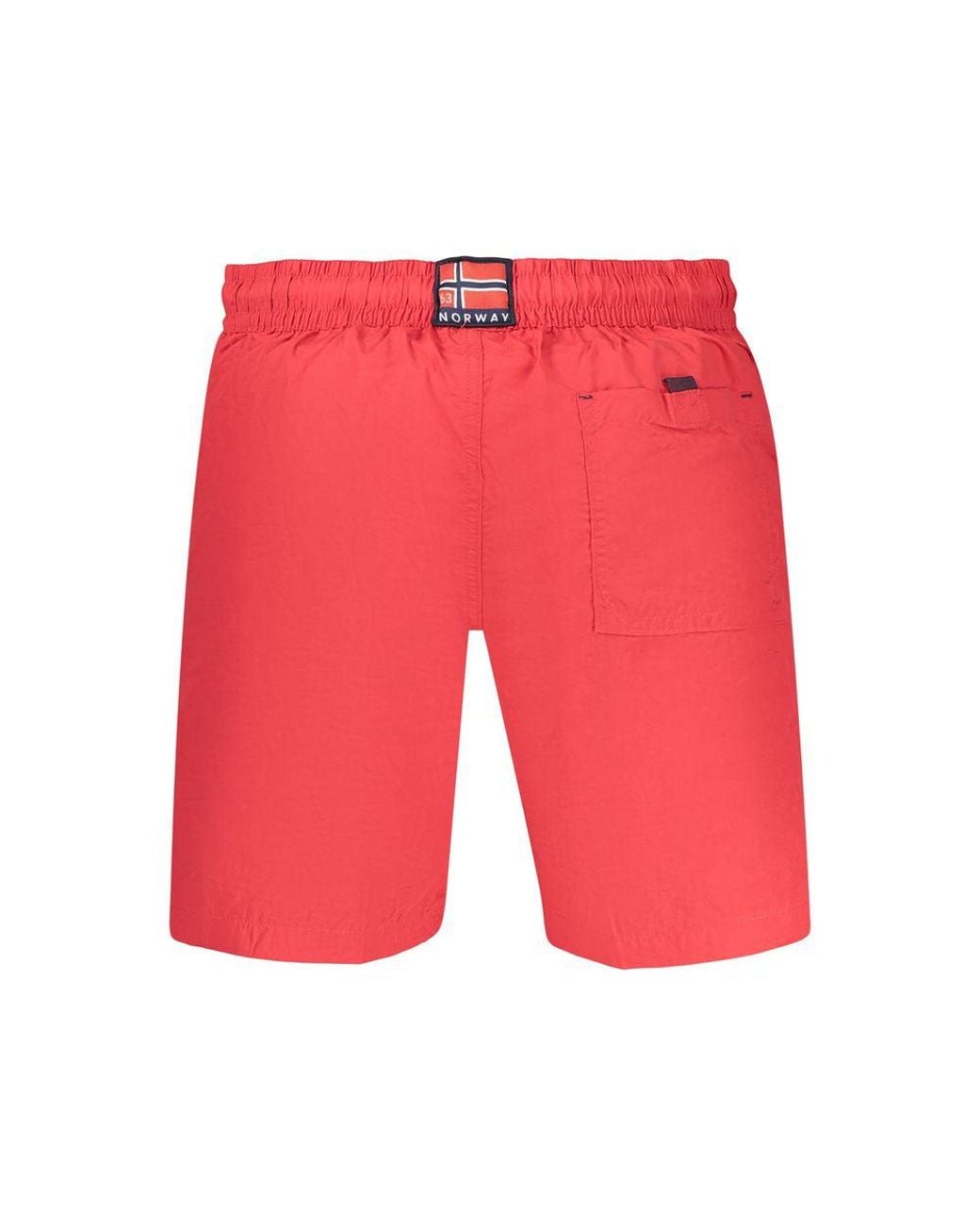 Norway 1963 Red Rosso Poliammide Uomo Swimwear for men