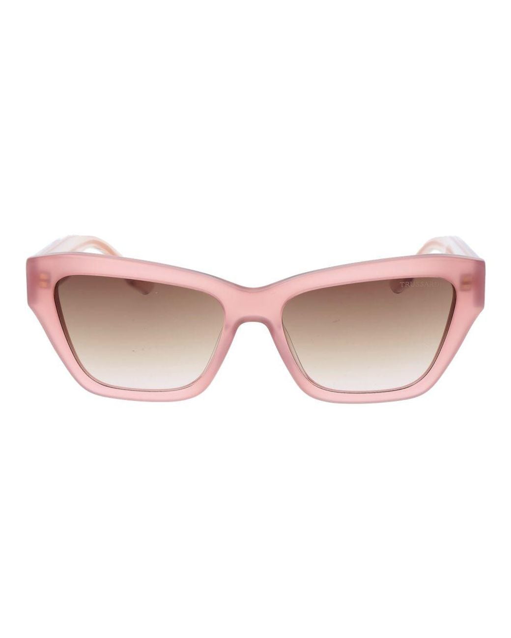 Trussardi Pink Acetate Sunglasses