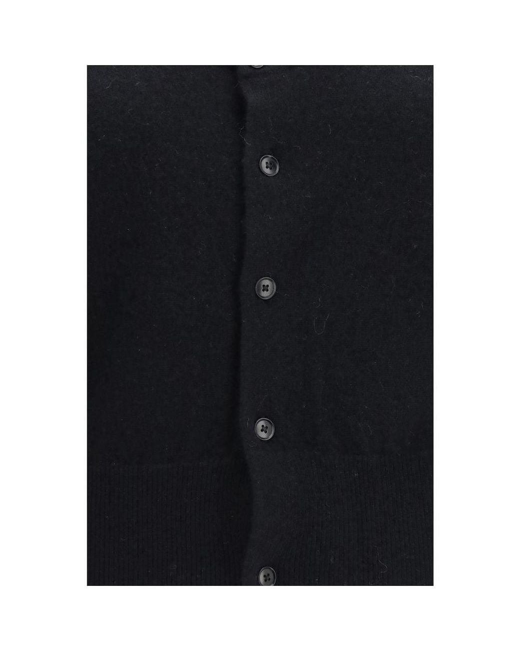 Extreme Cashmere Black Cashmere Cardigan