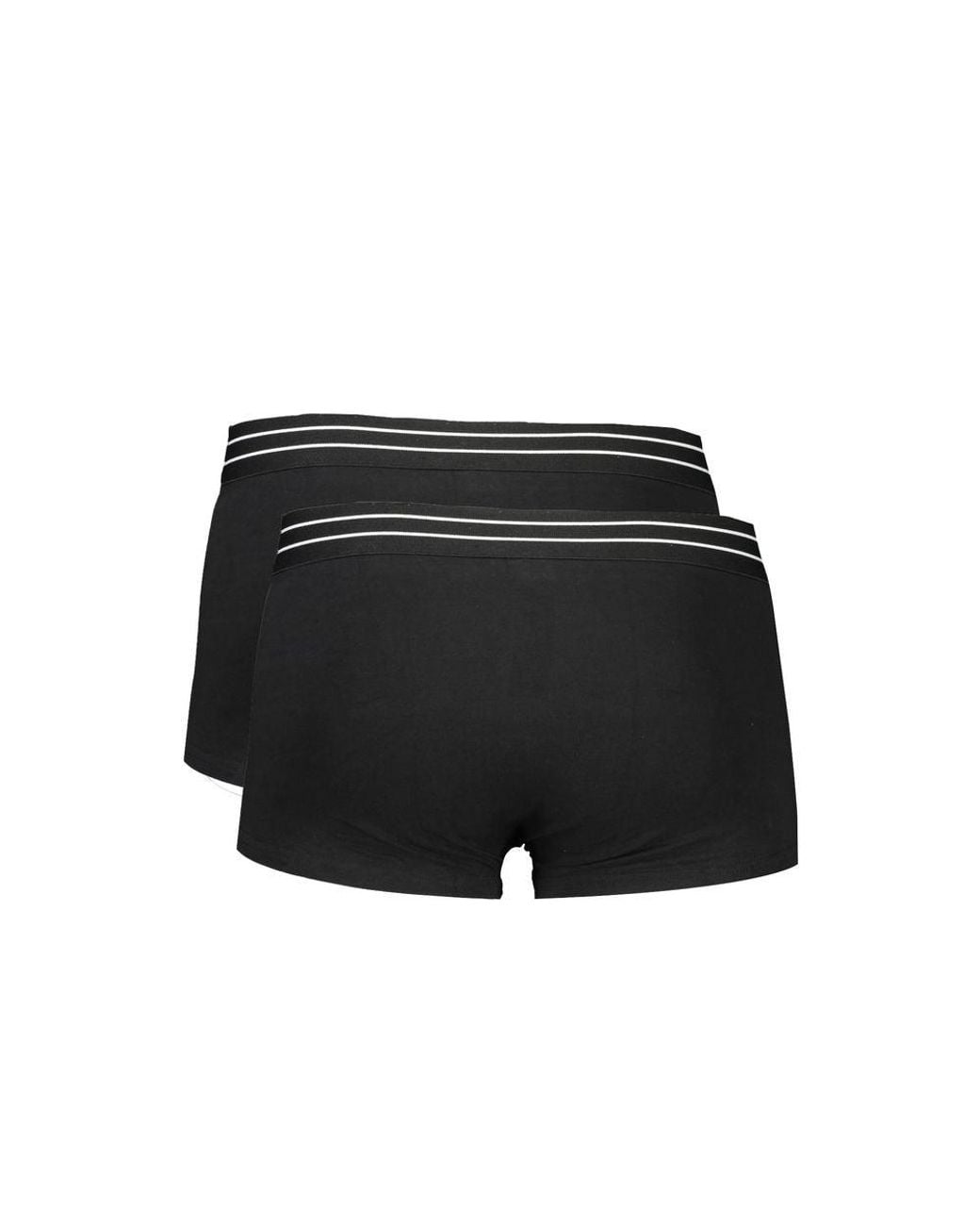 Roberto Cavalli Black Cotton Men's Boxer Briefs for men