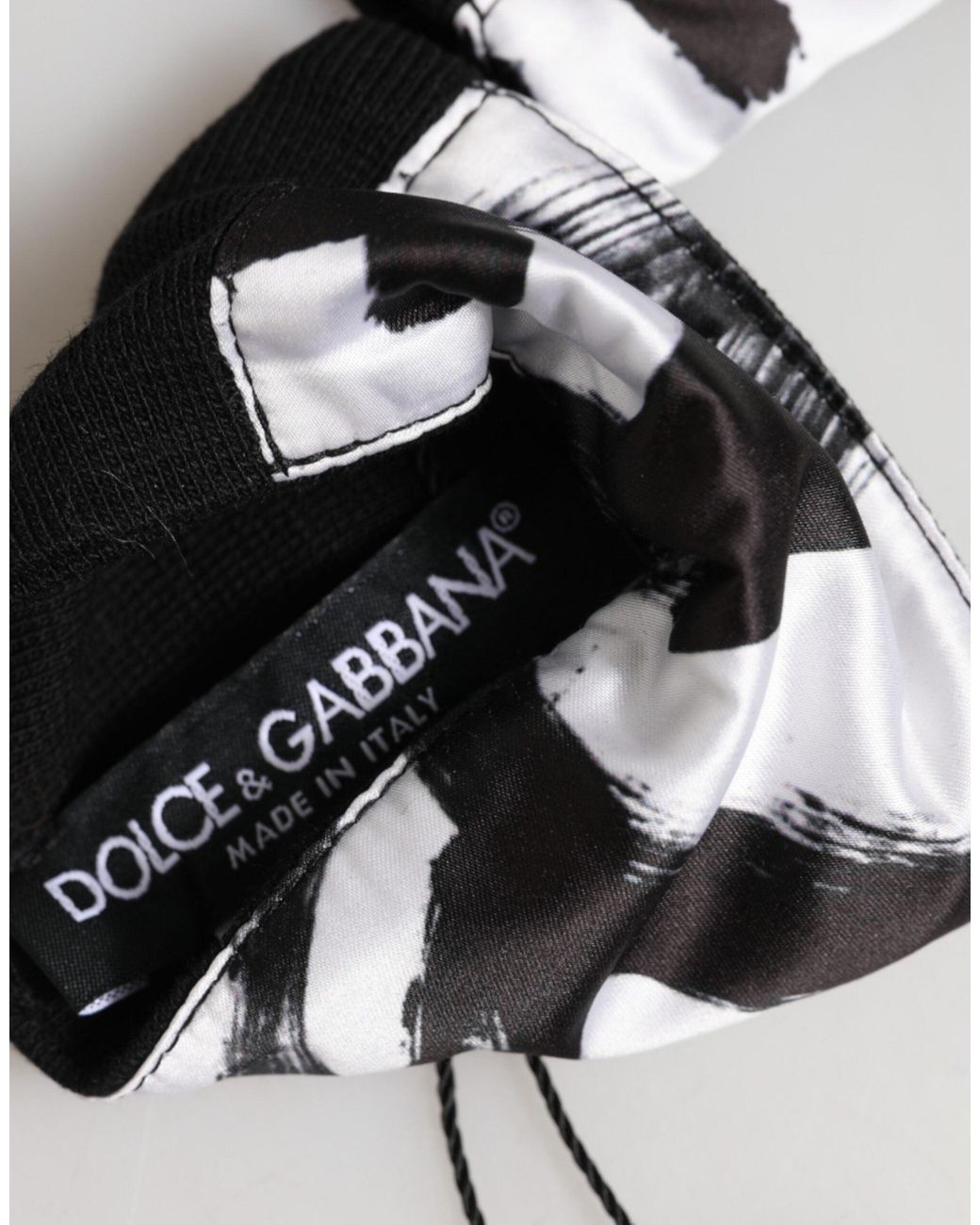 Dolce & Gabbana White Dg Logo Silk 1 Pair Wristband for men