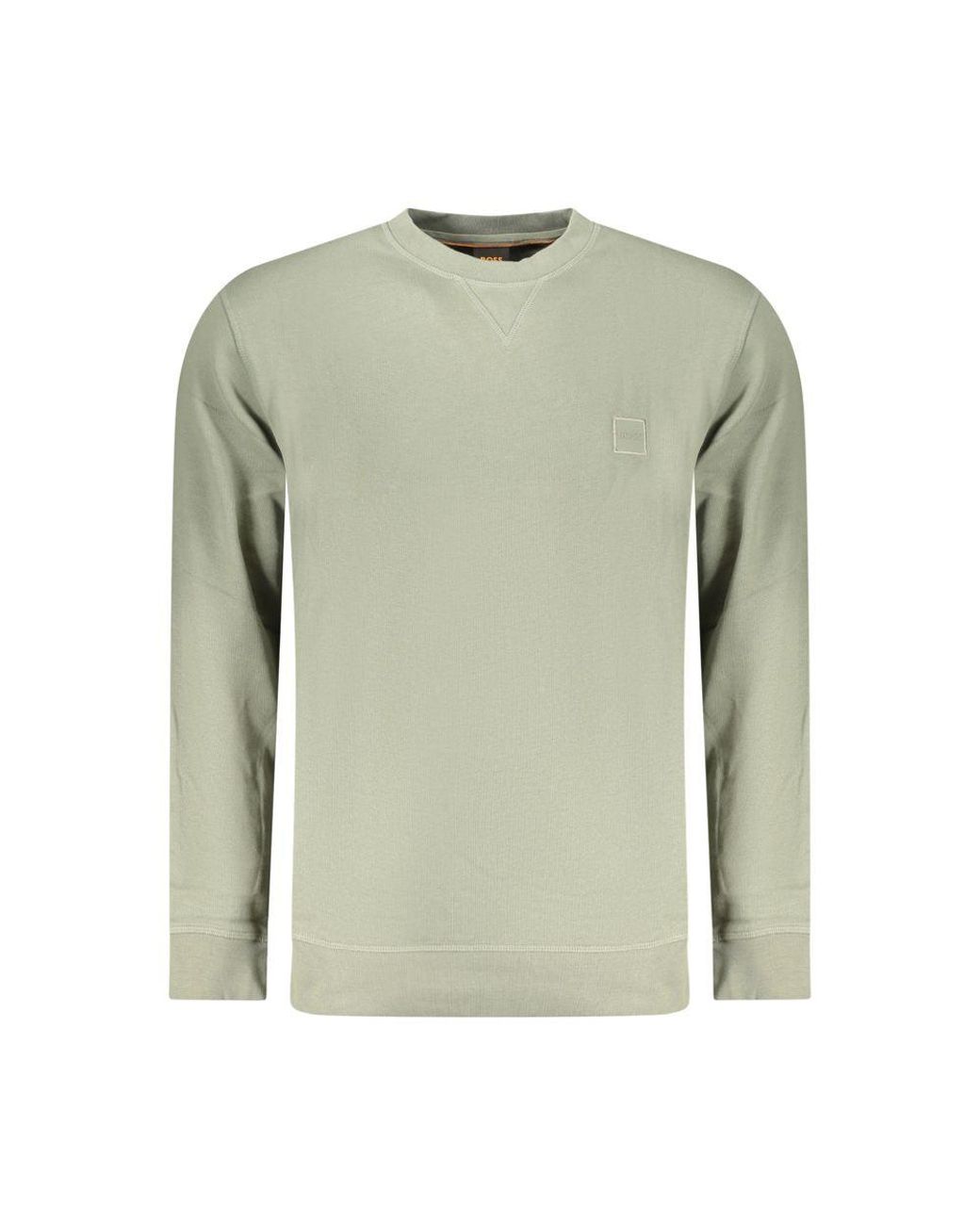 Boss Green Verde Cotton Men Sweatshirt for men