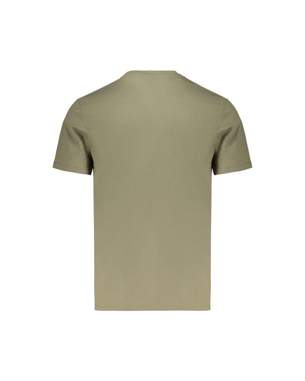 Calvin Klein Green Cotton Men's T for men