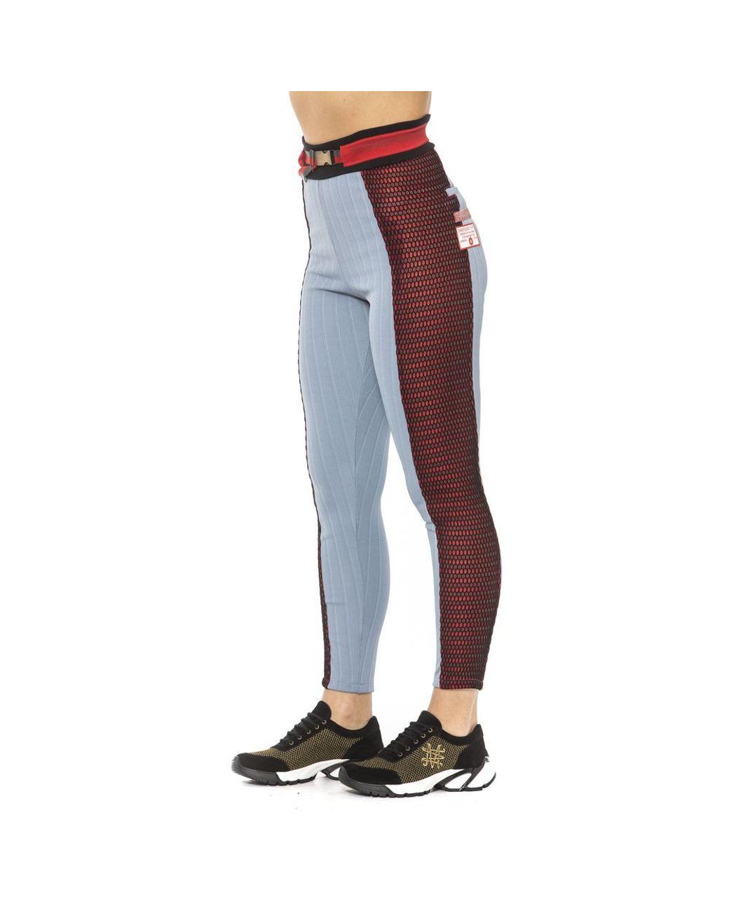 MR & MRS Light Blue Cotton Leggings