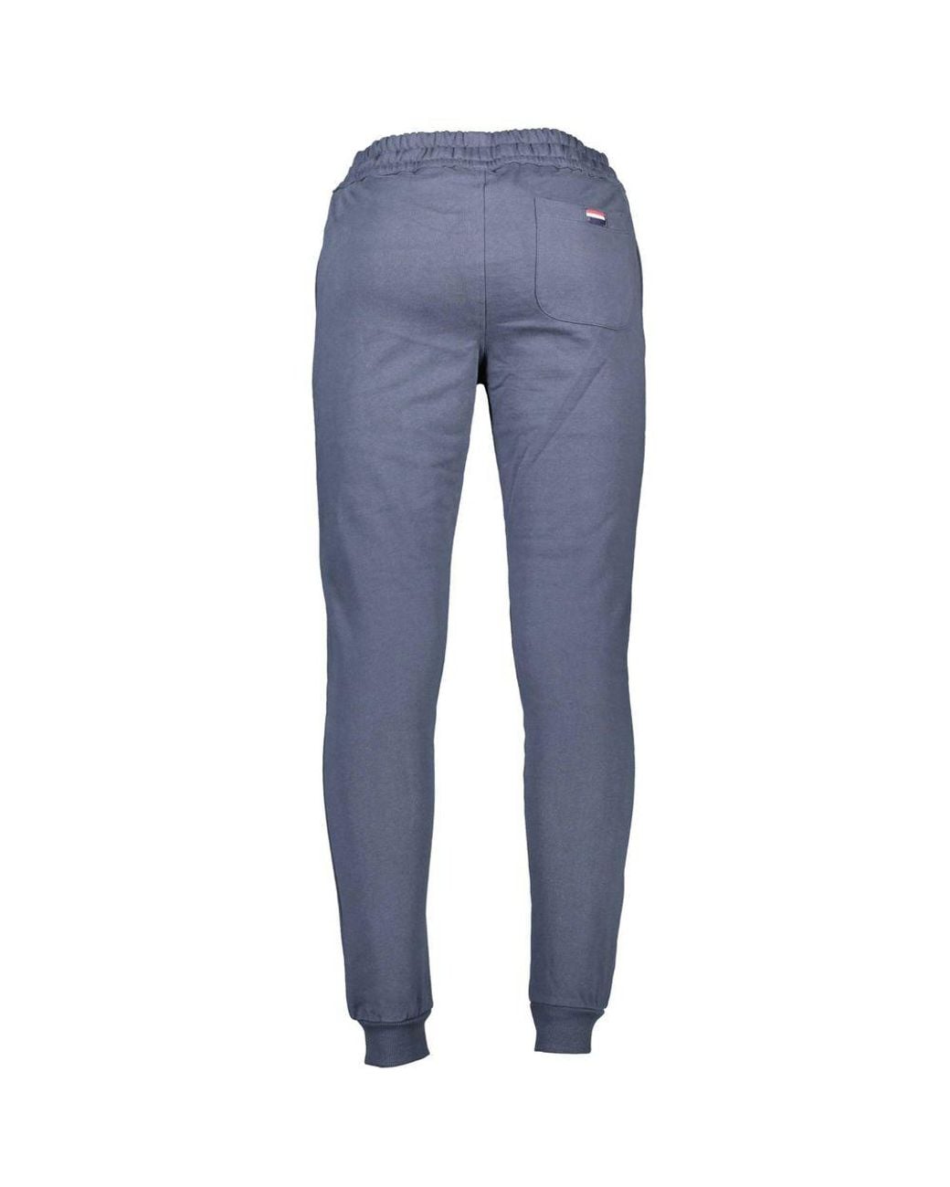 U.S. POLO ASSN. Blue Cotton Men's Trouser for men