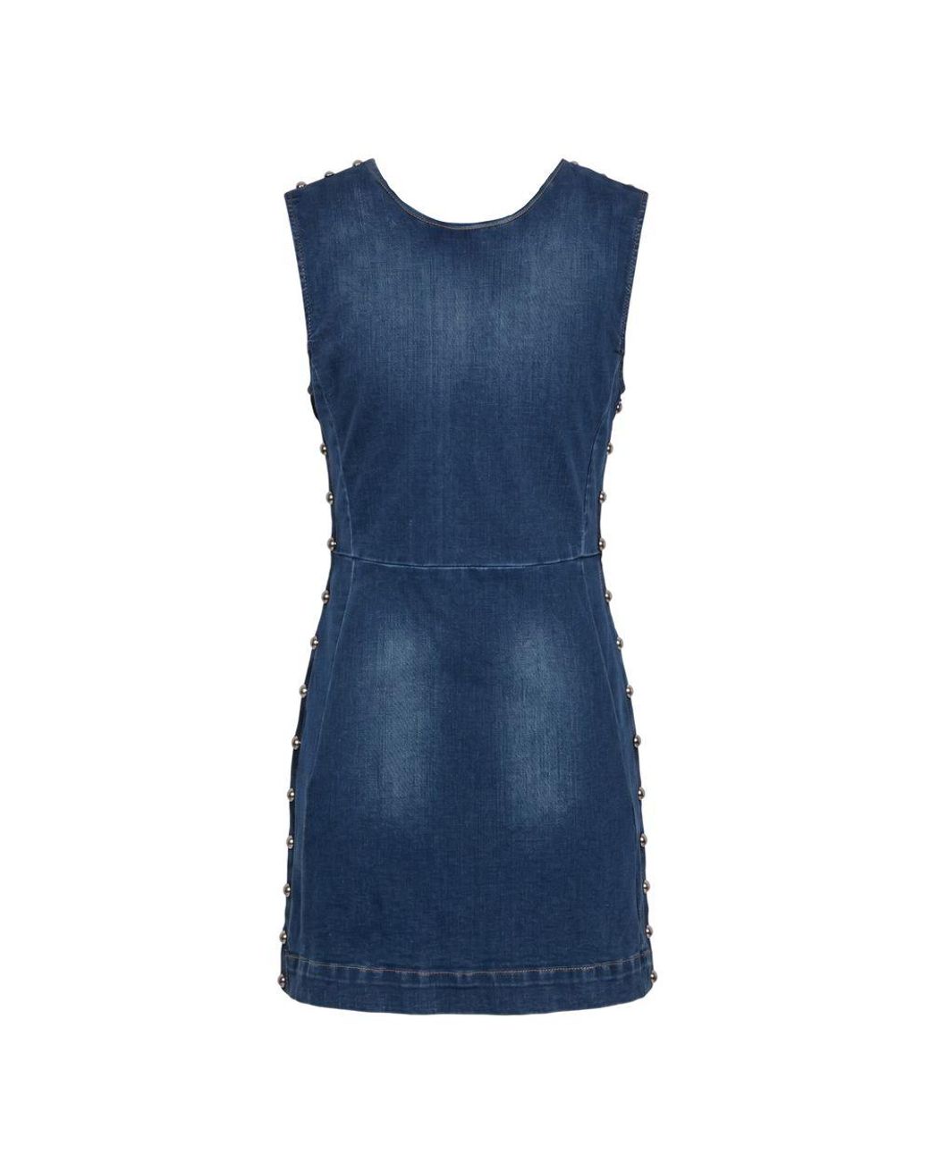 Trussardi Blue Cotton Dress