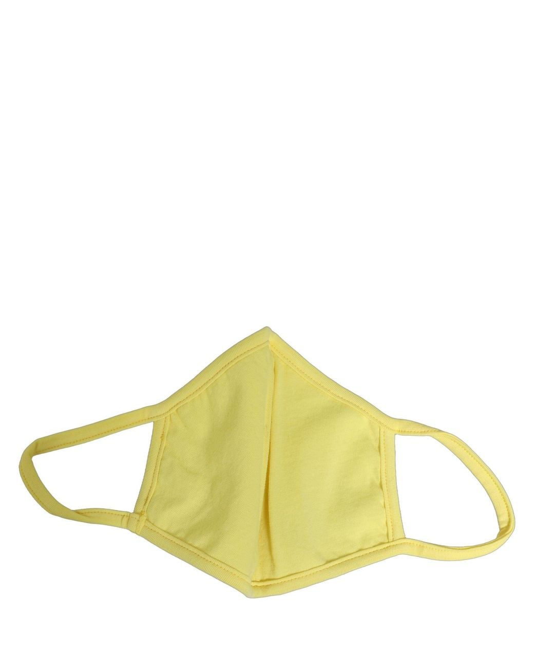 Dolce & Gabbana Yellow Polyester Dg Casa Logo Elastic Ear Strap Face Mask for men