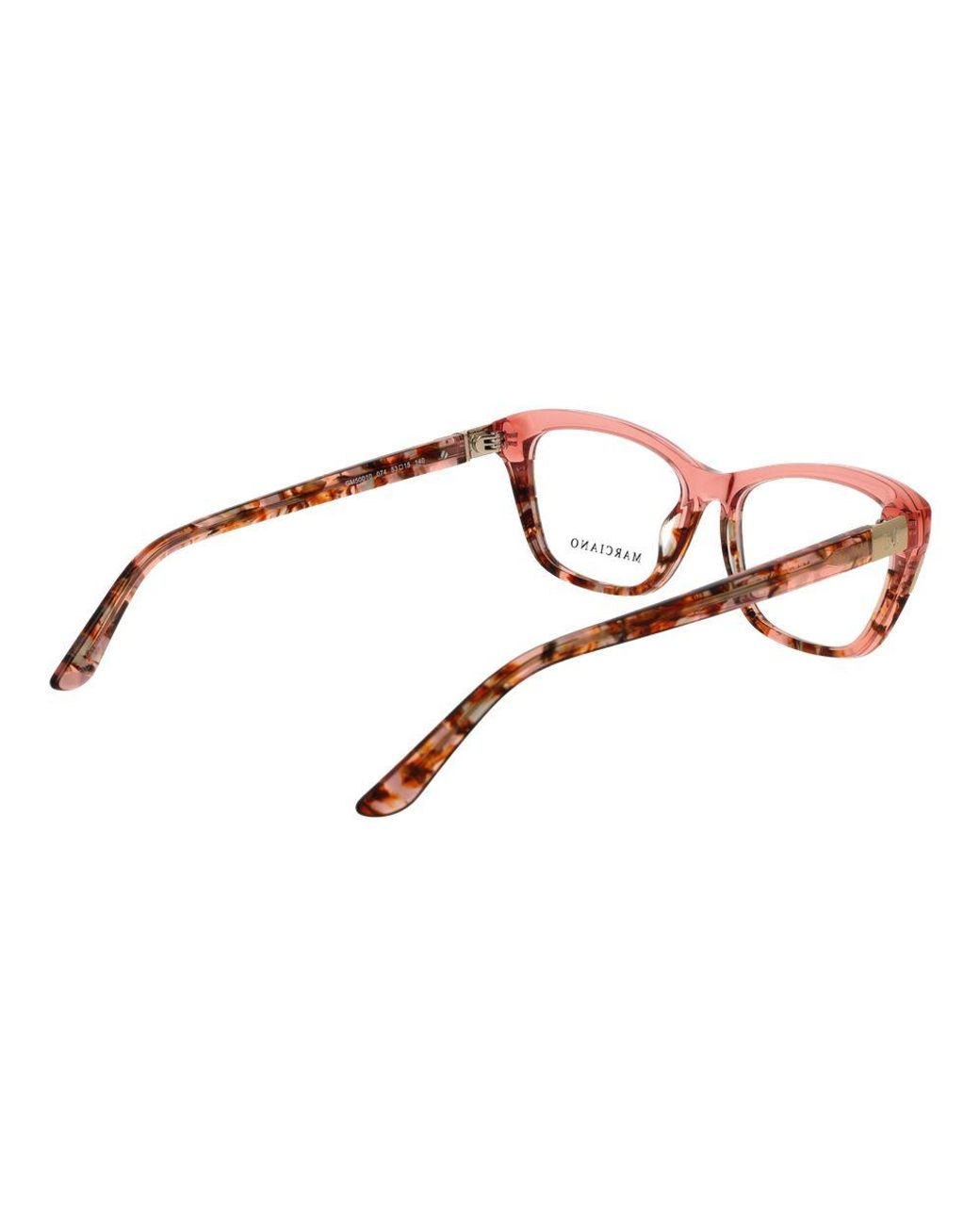 MARCIANO BY GUESS Brown Pink Acetate Glasses (frames)