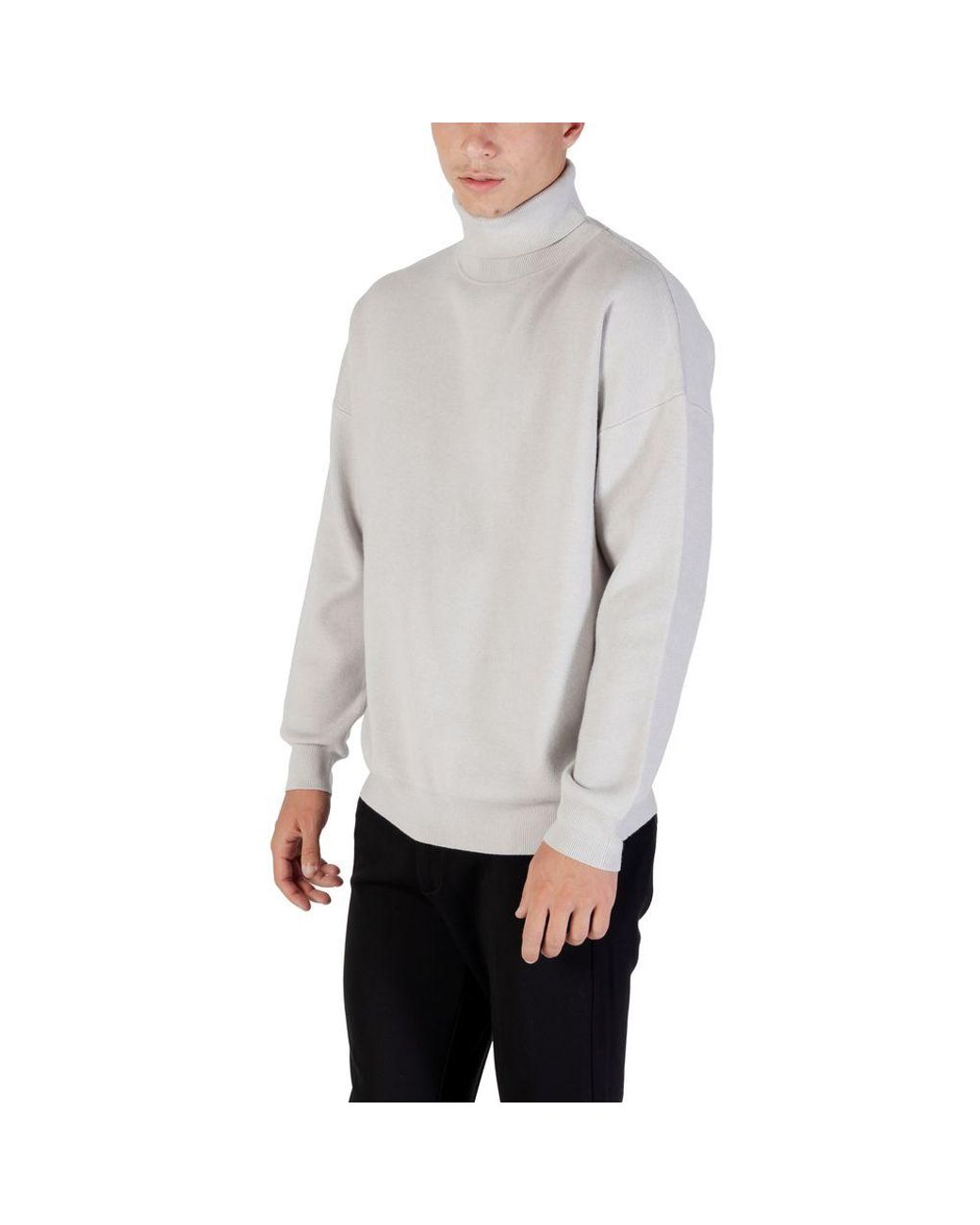 Antony Morato Gray Viscose Sweatshirt for men