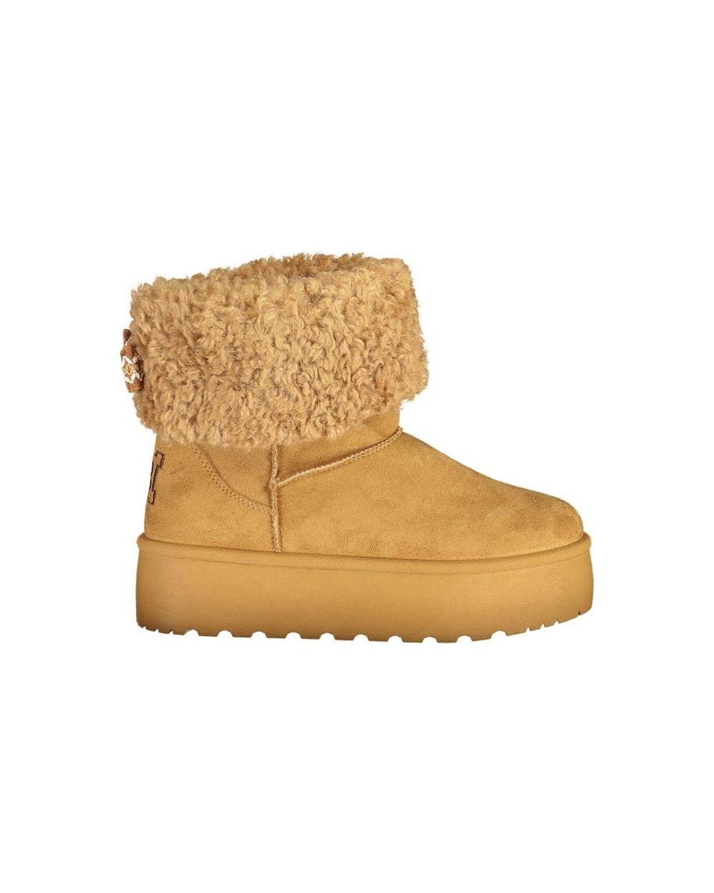 Laura Biagiotti Brown Polyurethane 's Ankle Boot