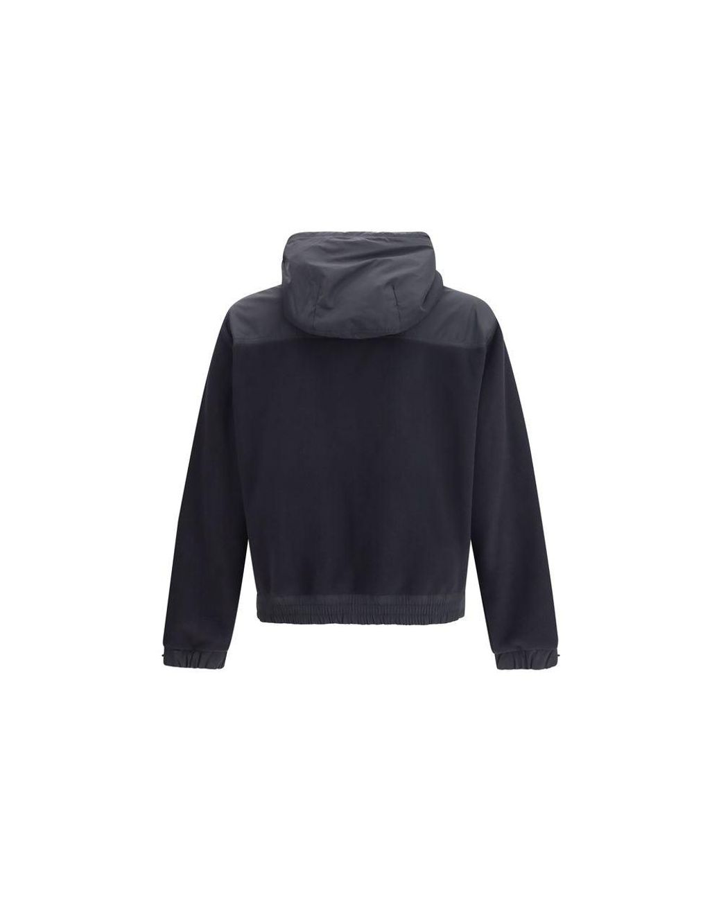 Moncler Blue Black Polyester Sweatshirt for men