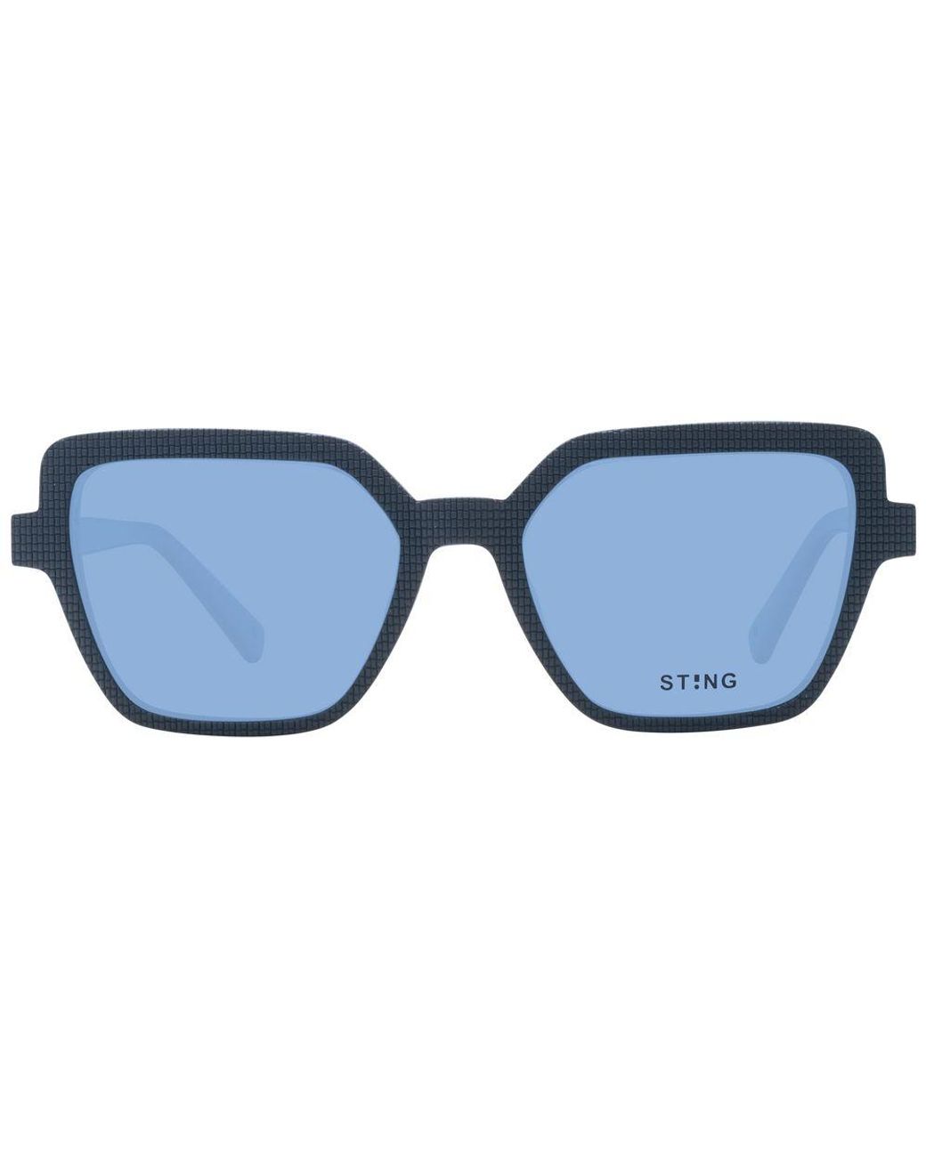 Sting Blue Acetate & Plastic Glasses (frames) for men