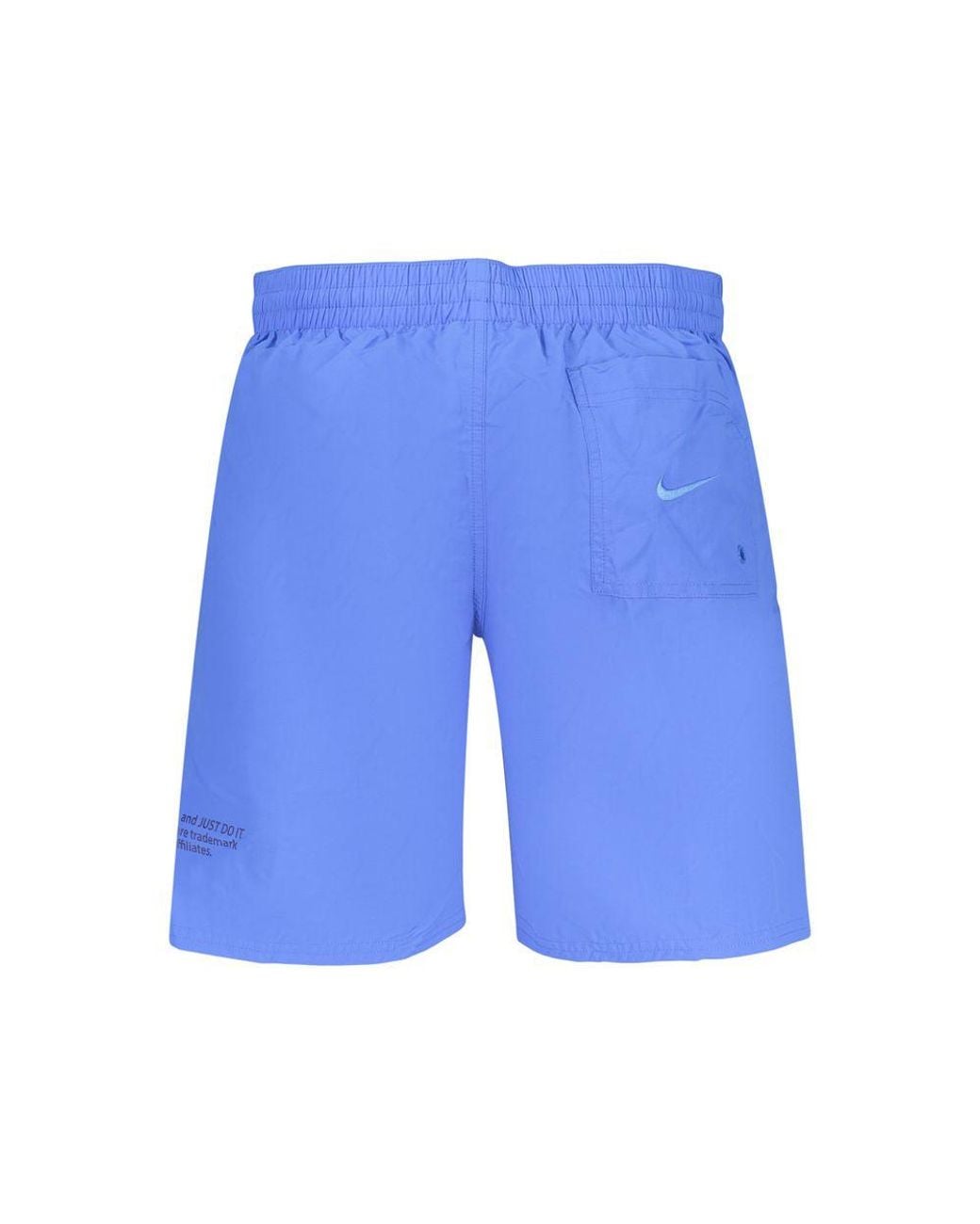 Nike Blue Blu Poliestere Uomo Shorts for men