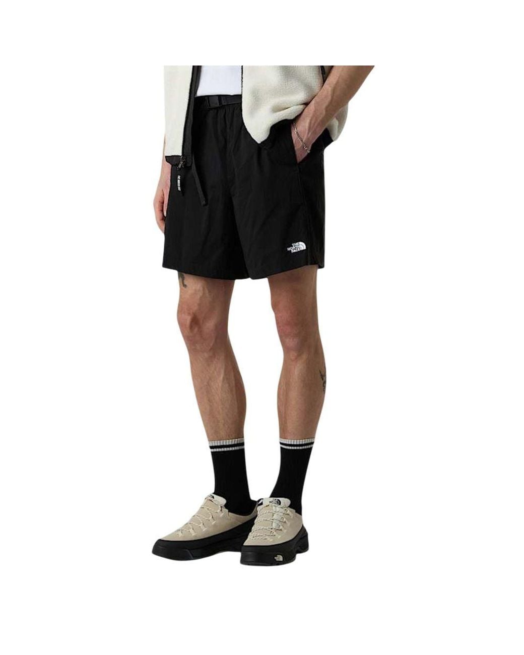 The North Face Black Recycled Polyester Bermuda Shorts for men