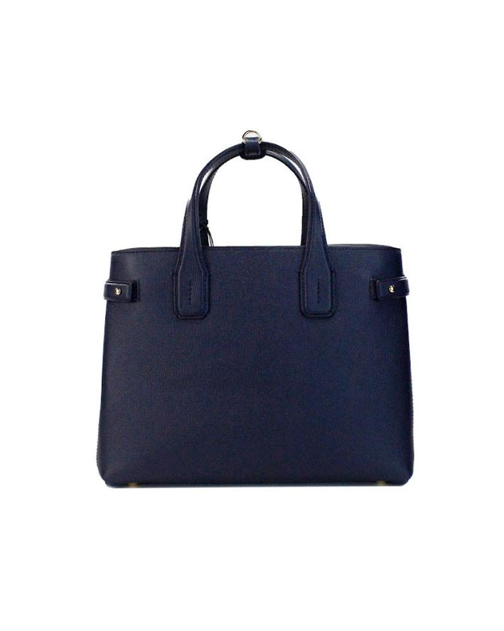 Burberry Banner Medium Regency Leather Tote Crossbody
