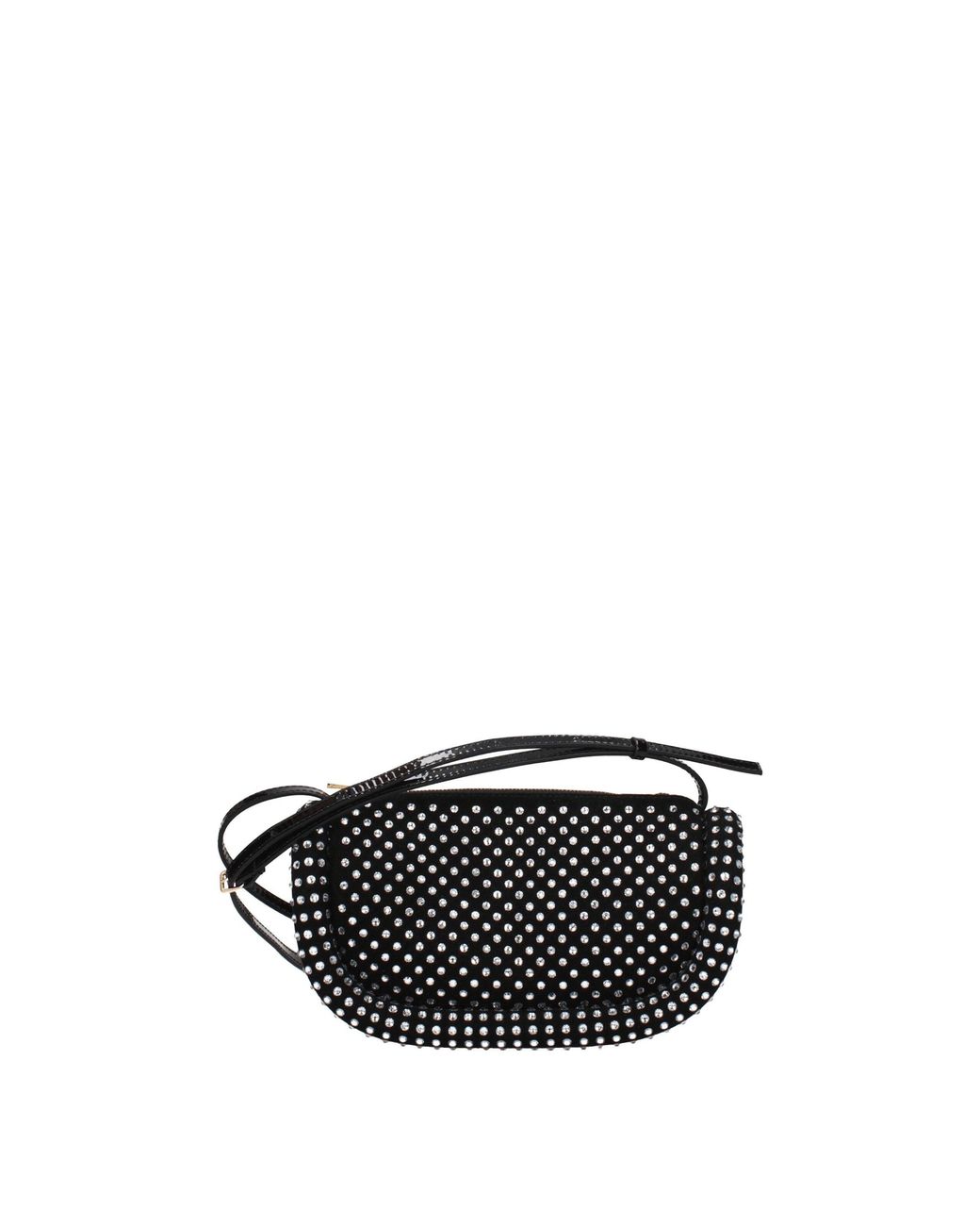 J.W. Anderson Black Leather Crossbody Bag for men