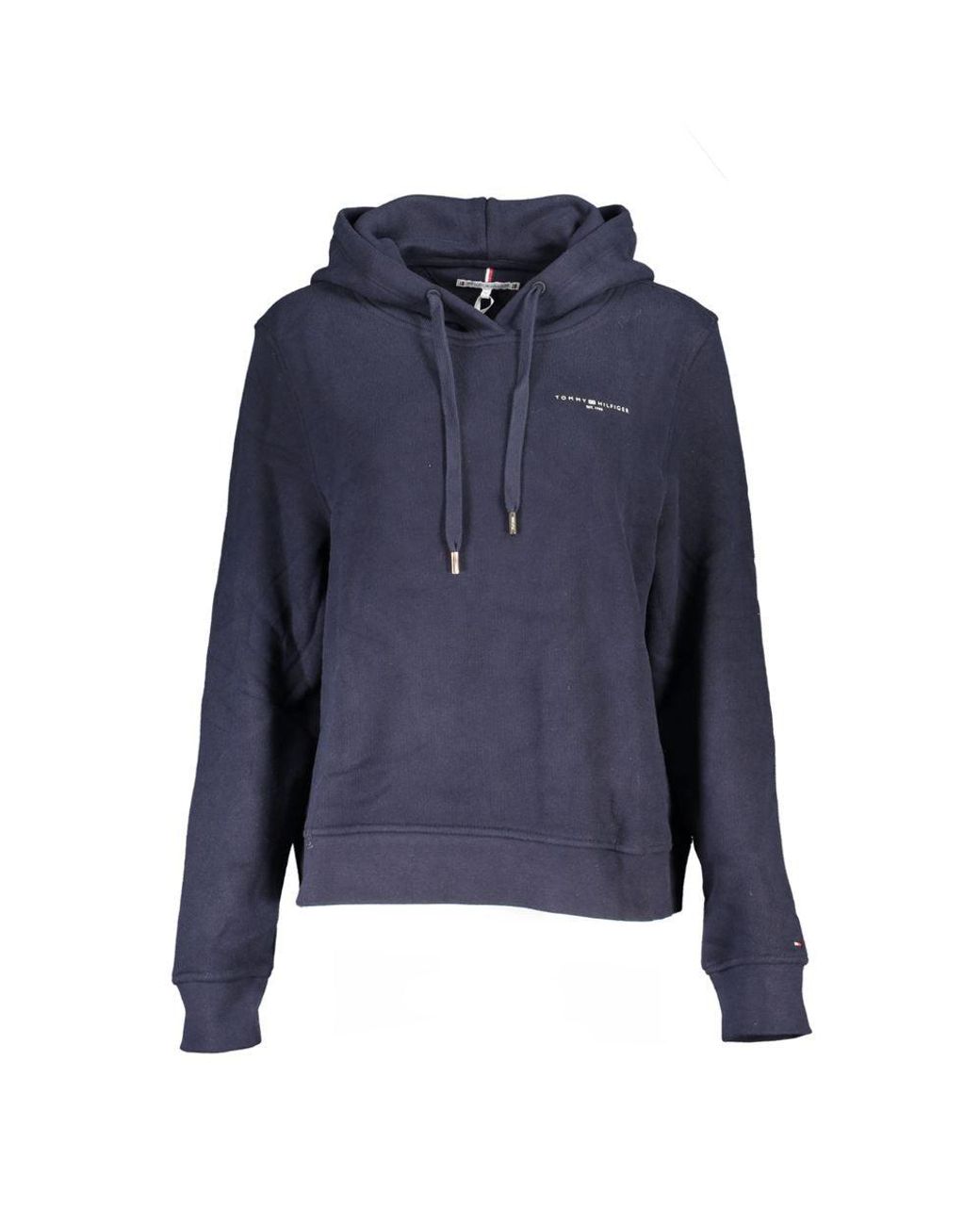 Tommy Hilfiger Blue Cotton Sweater