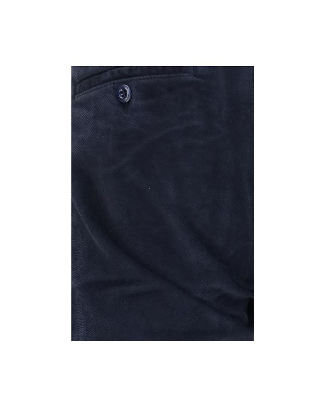 Jacob Cohen Blue Cotton Chino Pants for men