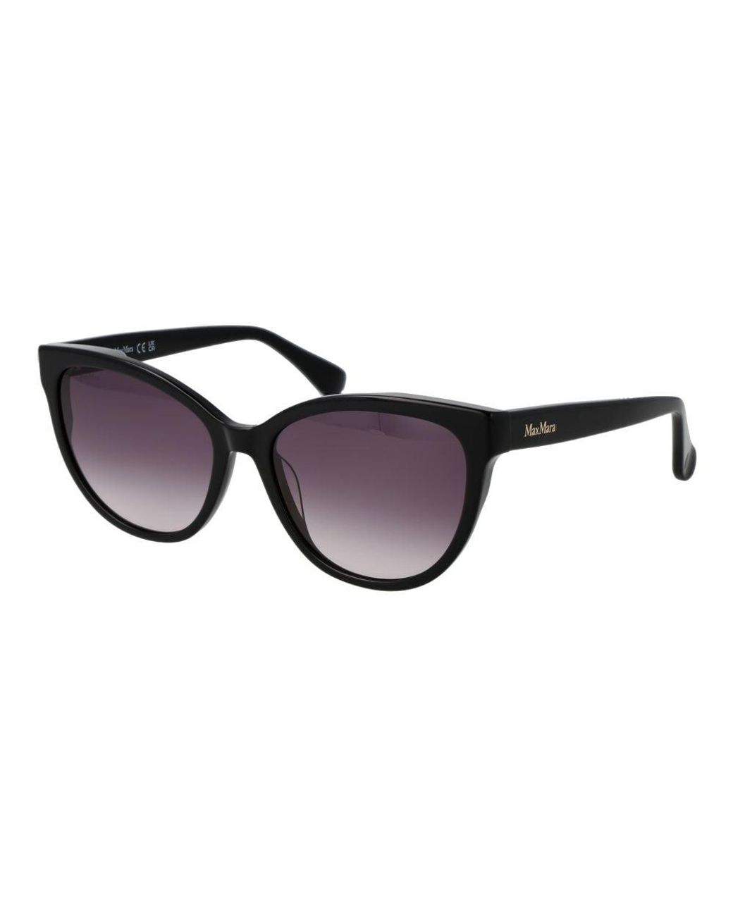Max Mara Black Acetate Sunglasses