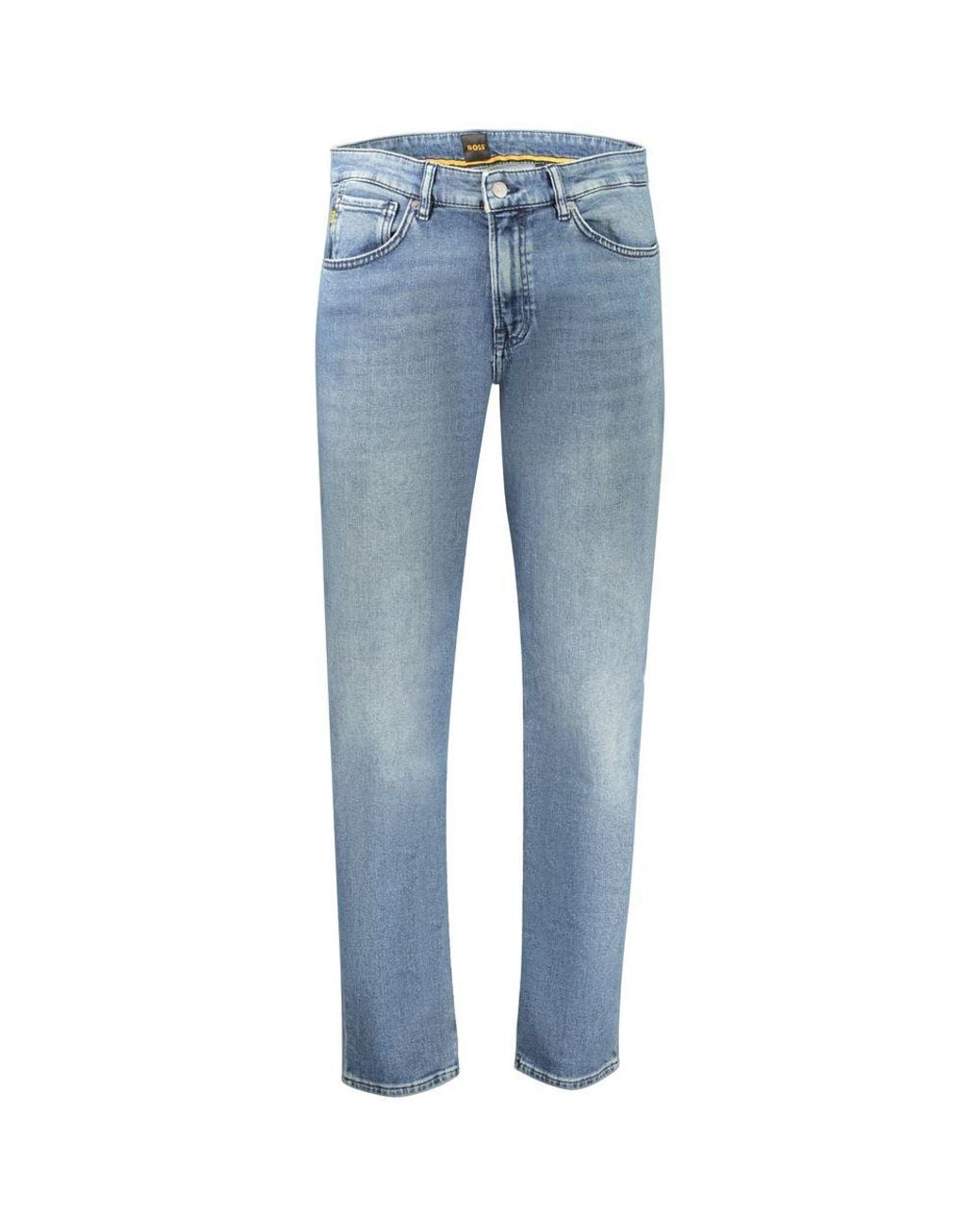 Boss Blue Cotton Men's Regular for men