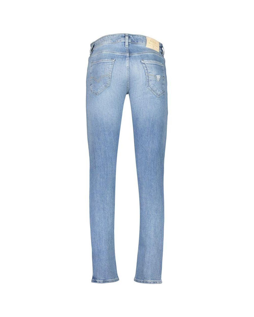 Guess Blue Azzurro Cotton Mens Jeans for men