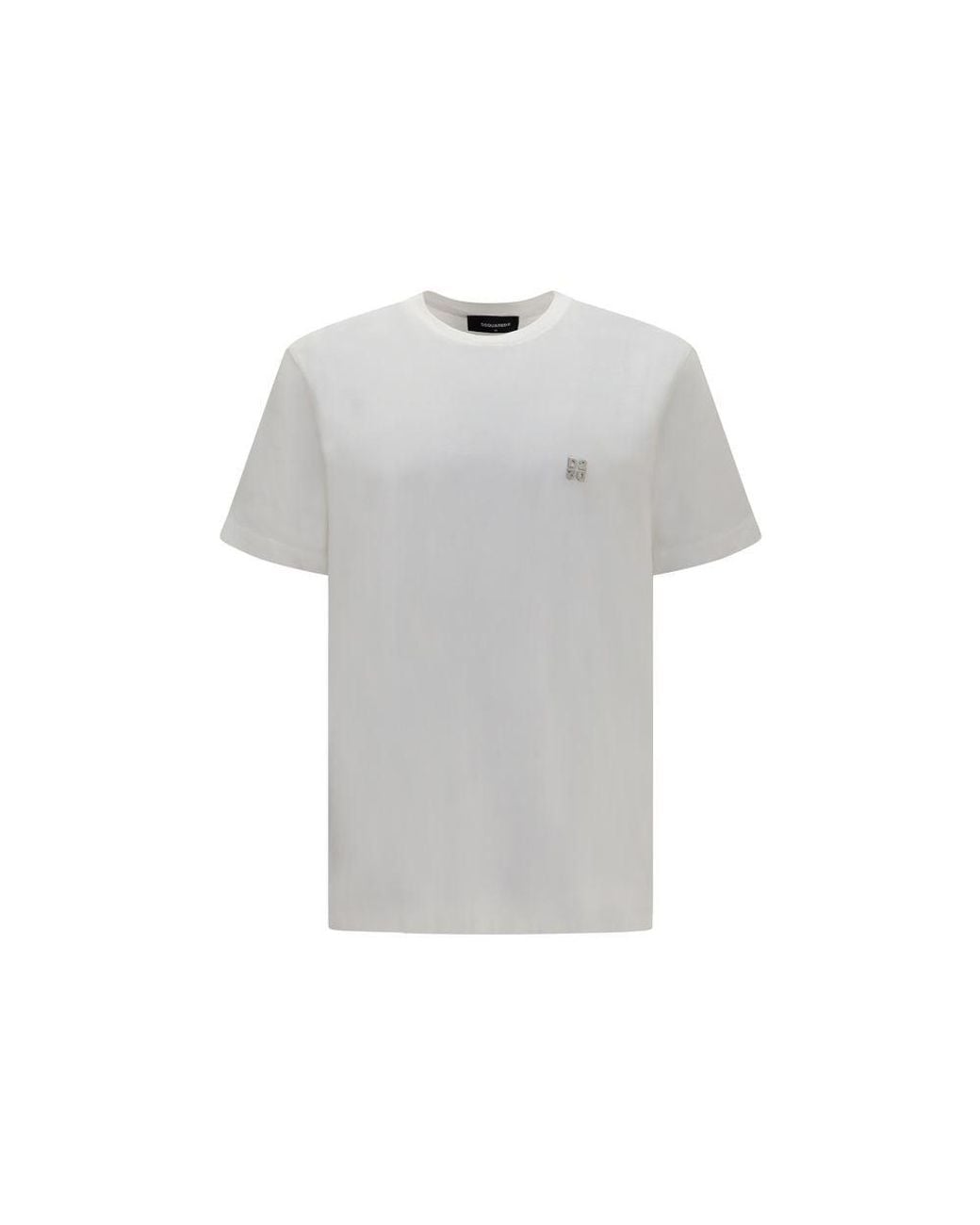 DSquared² Gray White Cotton T for men