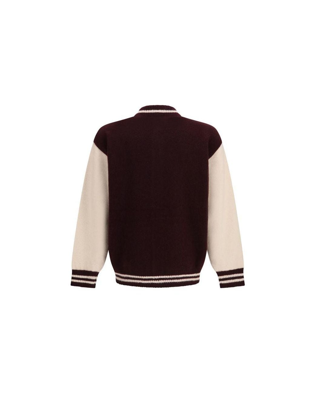 Laneus Purple Cashmere Bomber for men