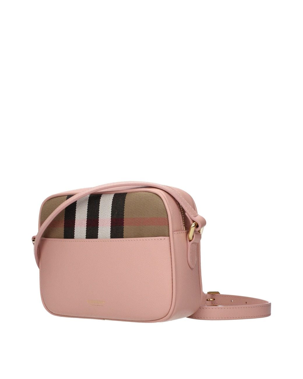 Burberry Pink Leather Crossbody Bag