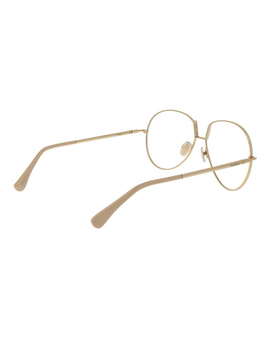 Max Mara Metallic Metal Glasses (Frames)