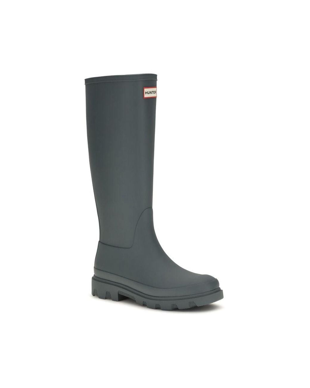 Hunter Multicolor Gray Rubber Rain Boots